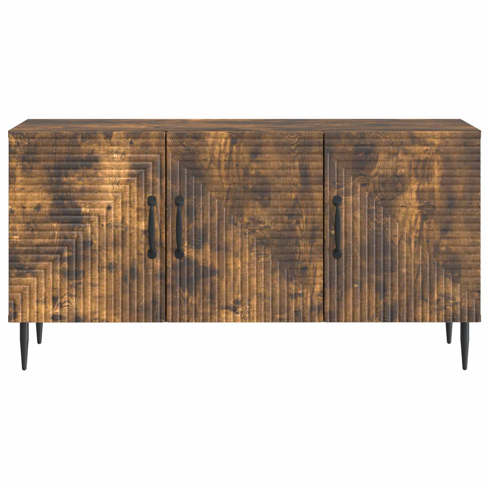 Meuble TV Chêne fumé 99 x 34,5 x 50 cm Bois d'ingénierie - XIOS