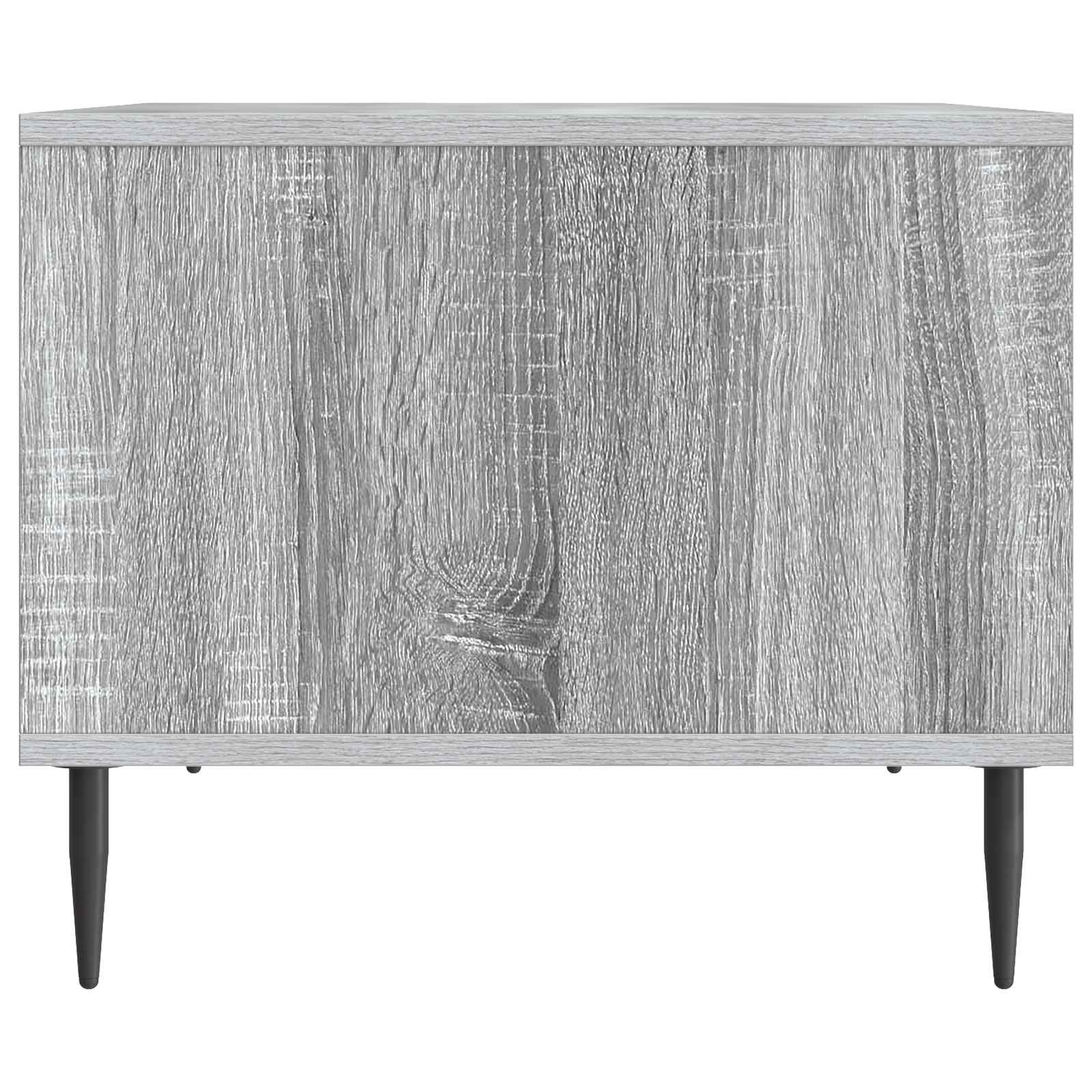 Table basse Sonoma gris 90 x 50 x 40 cm Bois d'ingénierie - XIOS