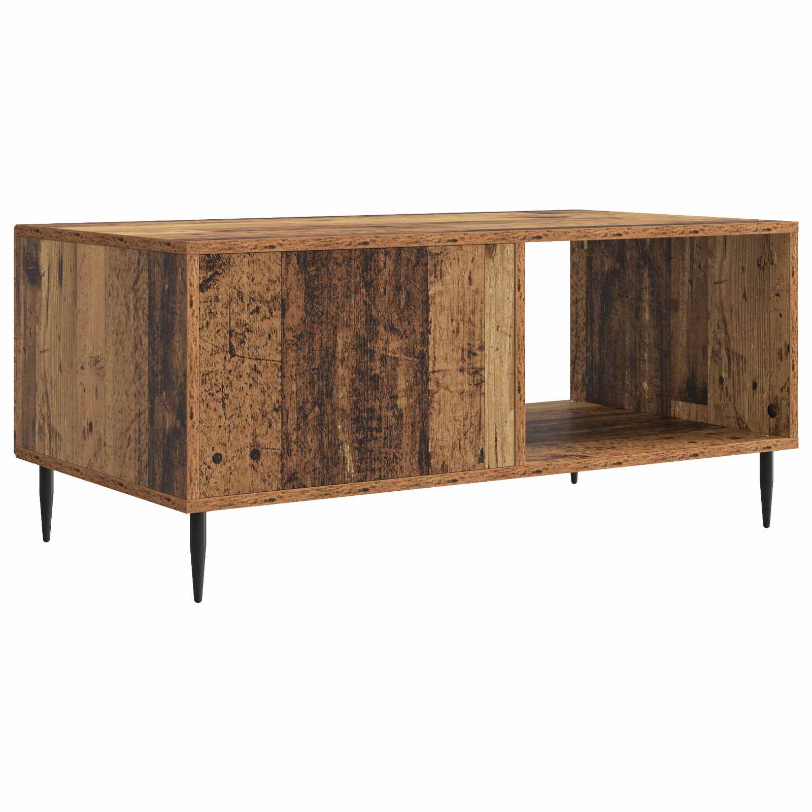Table basse Bois ancien 90 x 50 x 40 cm Bois d'ingénierie - XIOS