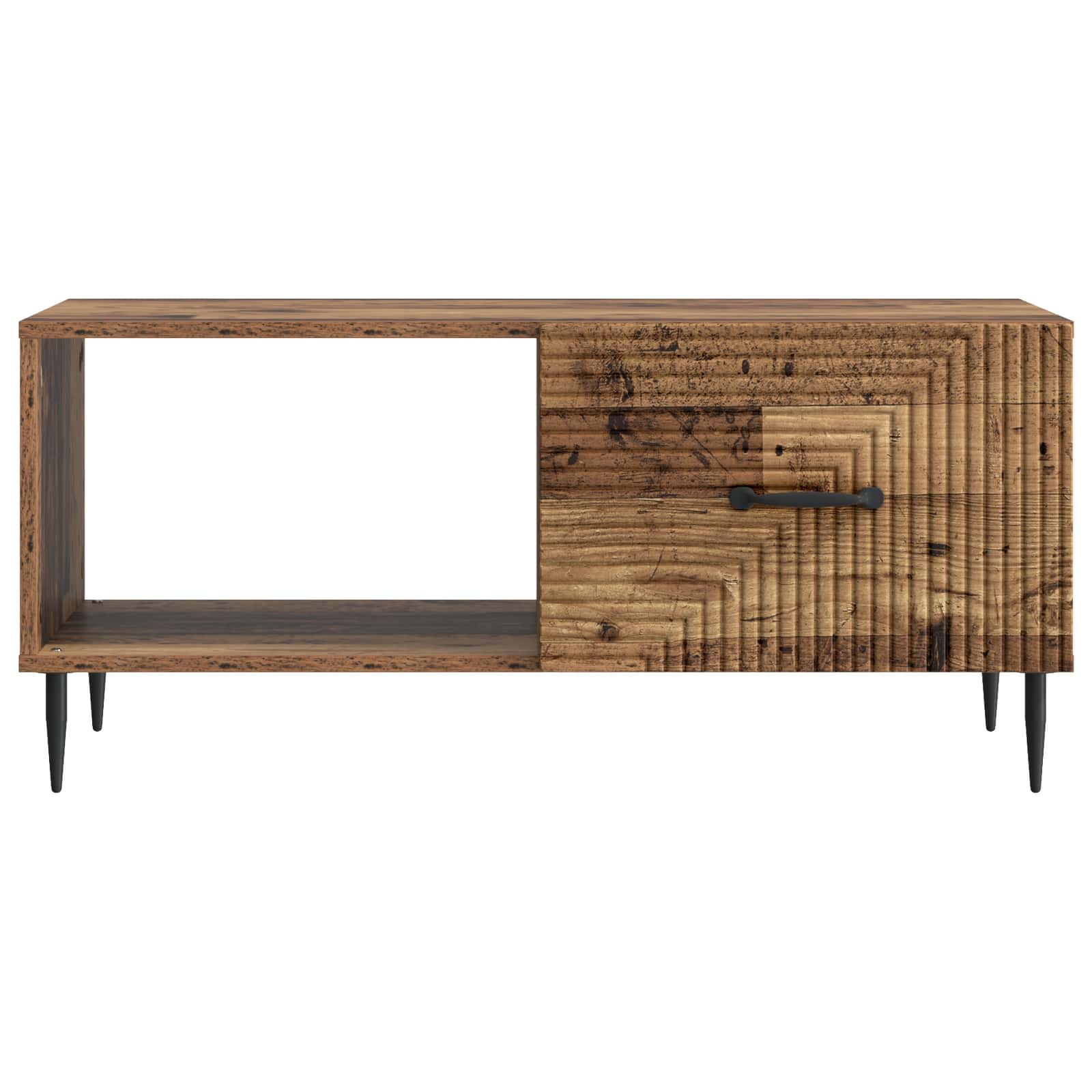 Table basse Bois ancien 90 x 50 x 40 cm Bois d'ingénierie - XIOS