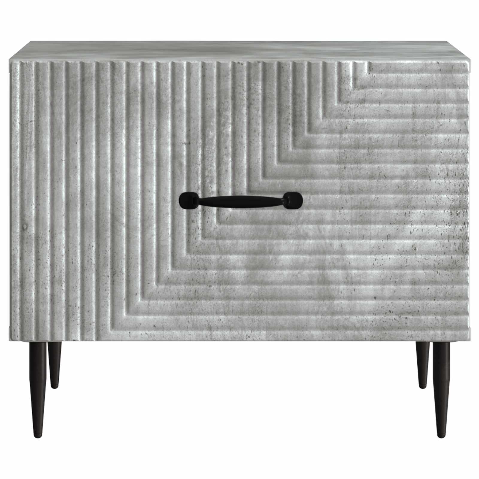 Table basse Gris béton 49 x 50 x 40 cm Bois d'ingénierie - XIOS