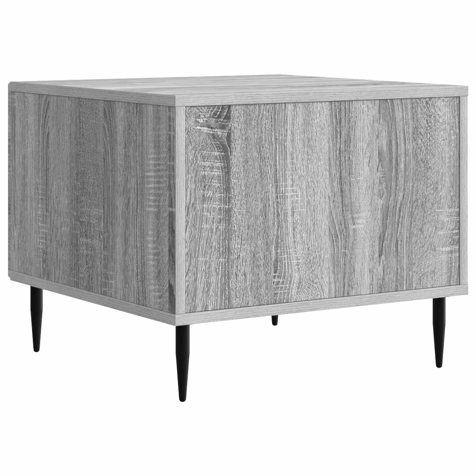 Table basse Sonoma gris 49 x 50 x 40 cm Bois d'ingénierie - XIOS