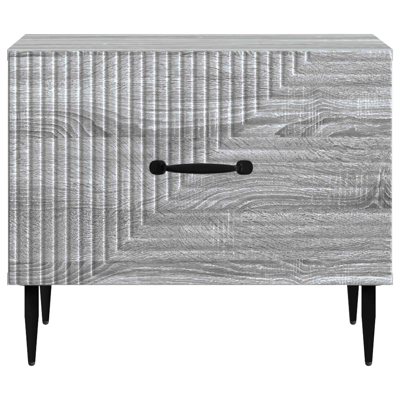 Table basse Sonoma gris 49 x 50 x 40 cm Bois d'ingénierie - XIOS