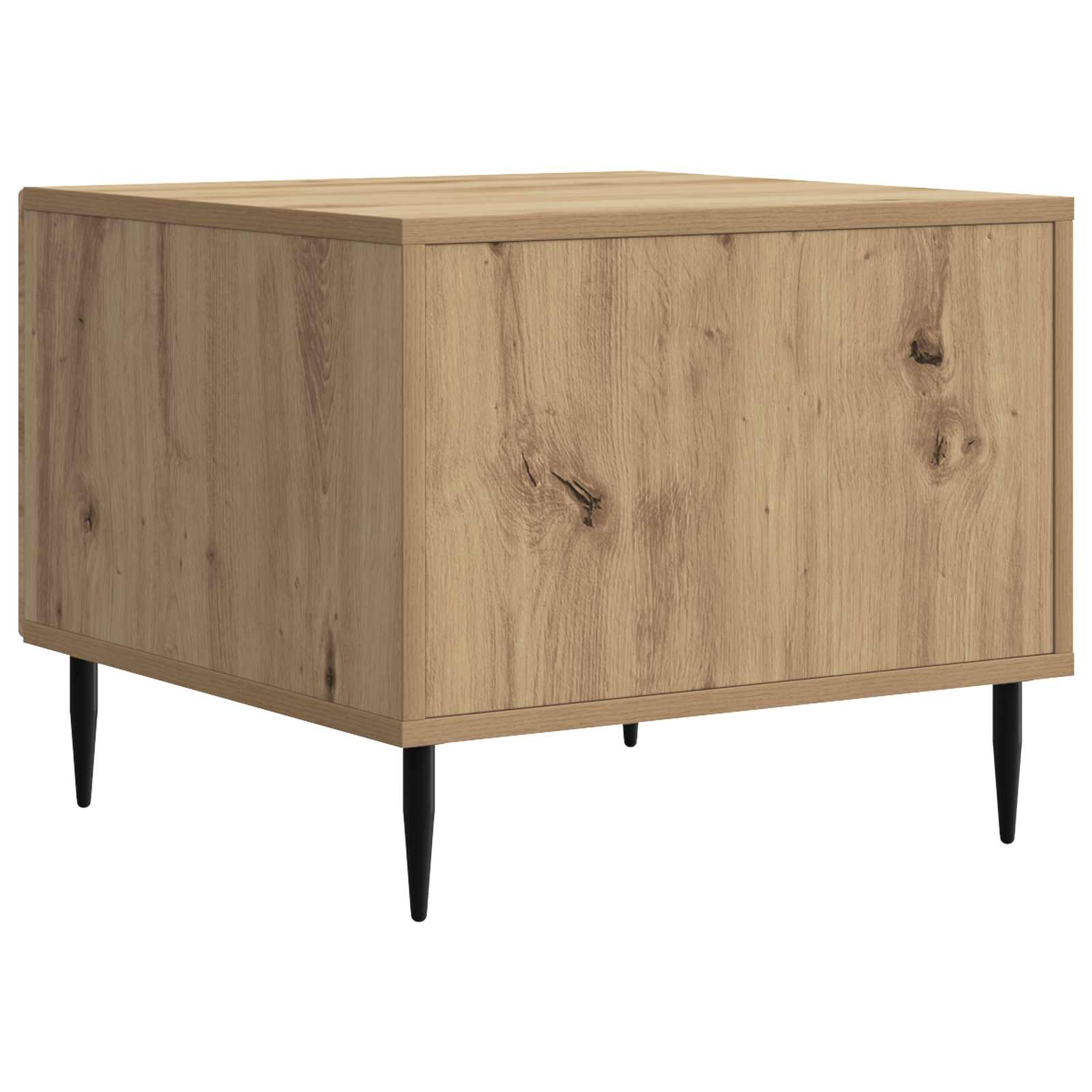 Table basse Chêne artisanal 49 x 50 x 40 cm Bois d'ingénierie - XIOS