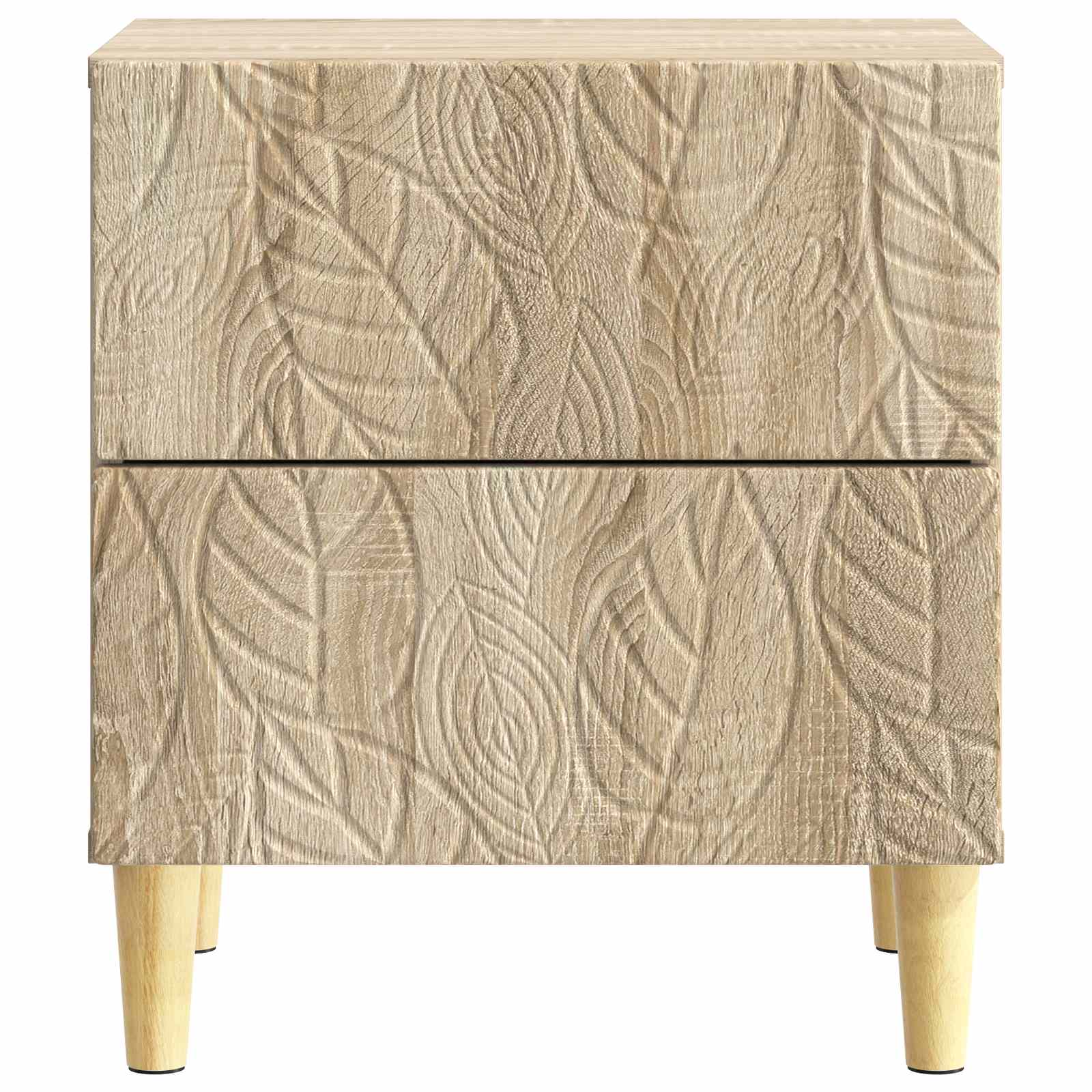 Table de chevet 2 pcs Chêne Sonoma 43 x 34,5 x 48 cm - XIOS