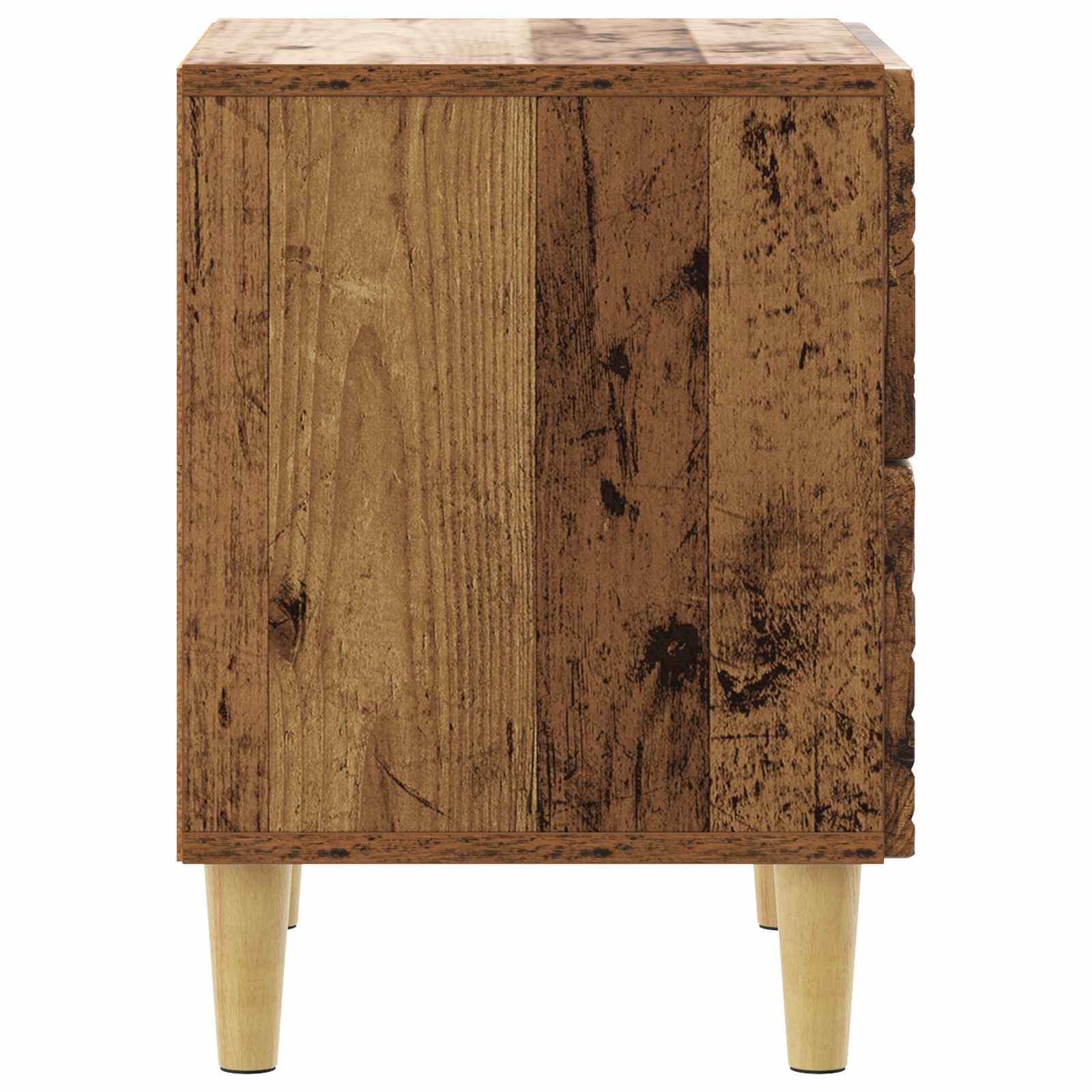 Table de chevet Bois ancien 43 x 34,5 x 48 cm Bois d'ingénierie - XIOS