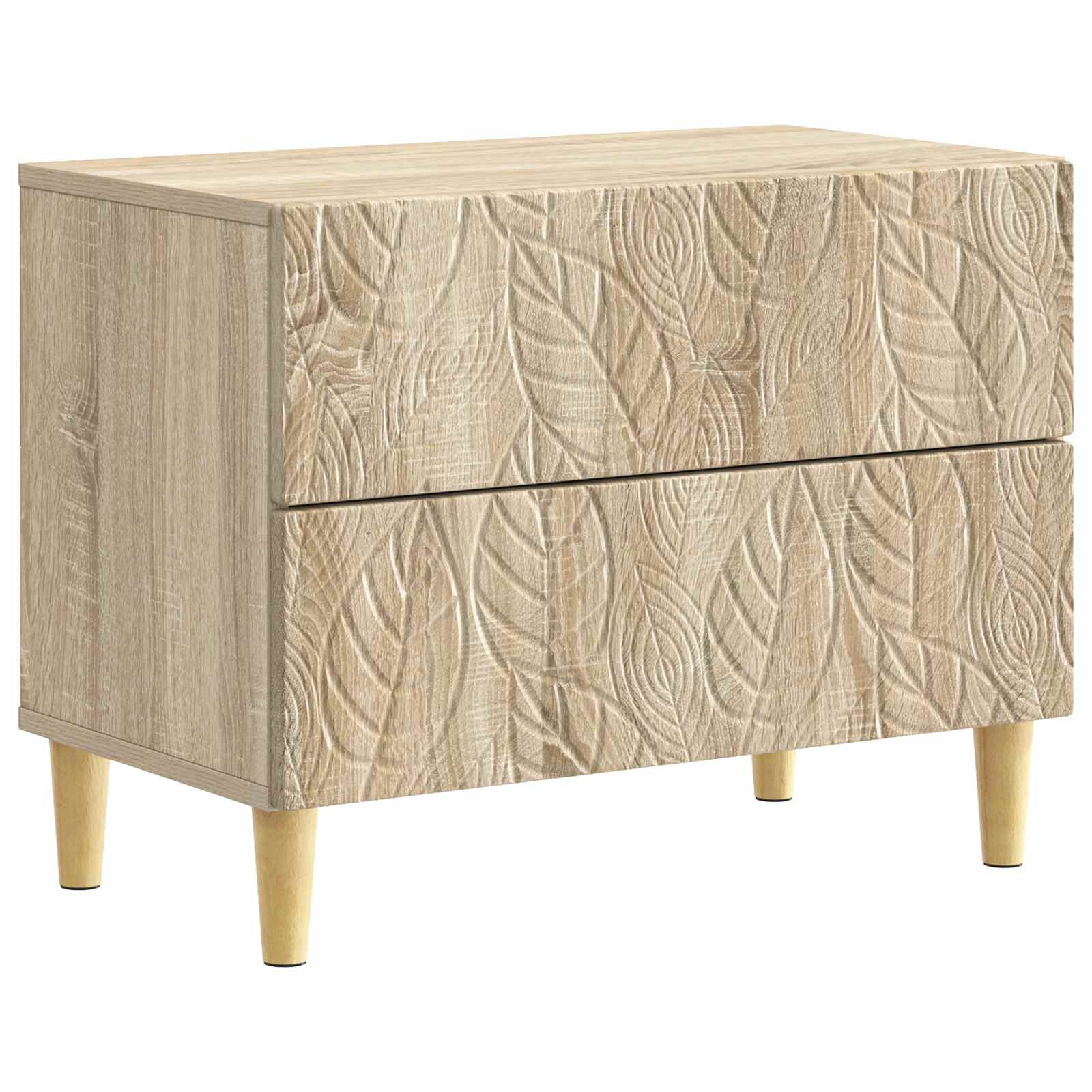 Table de chevet Chêne Sonoma 62 x 34,5 x 48 cm - XIOS