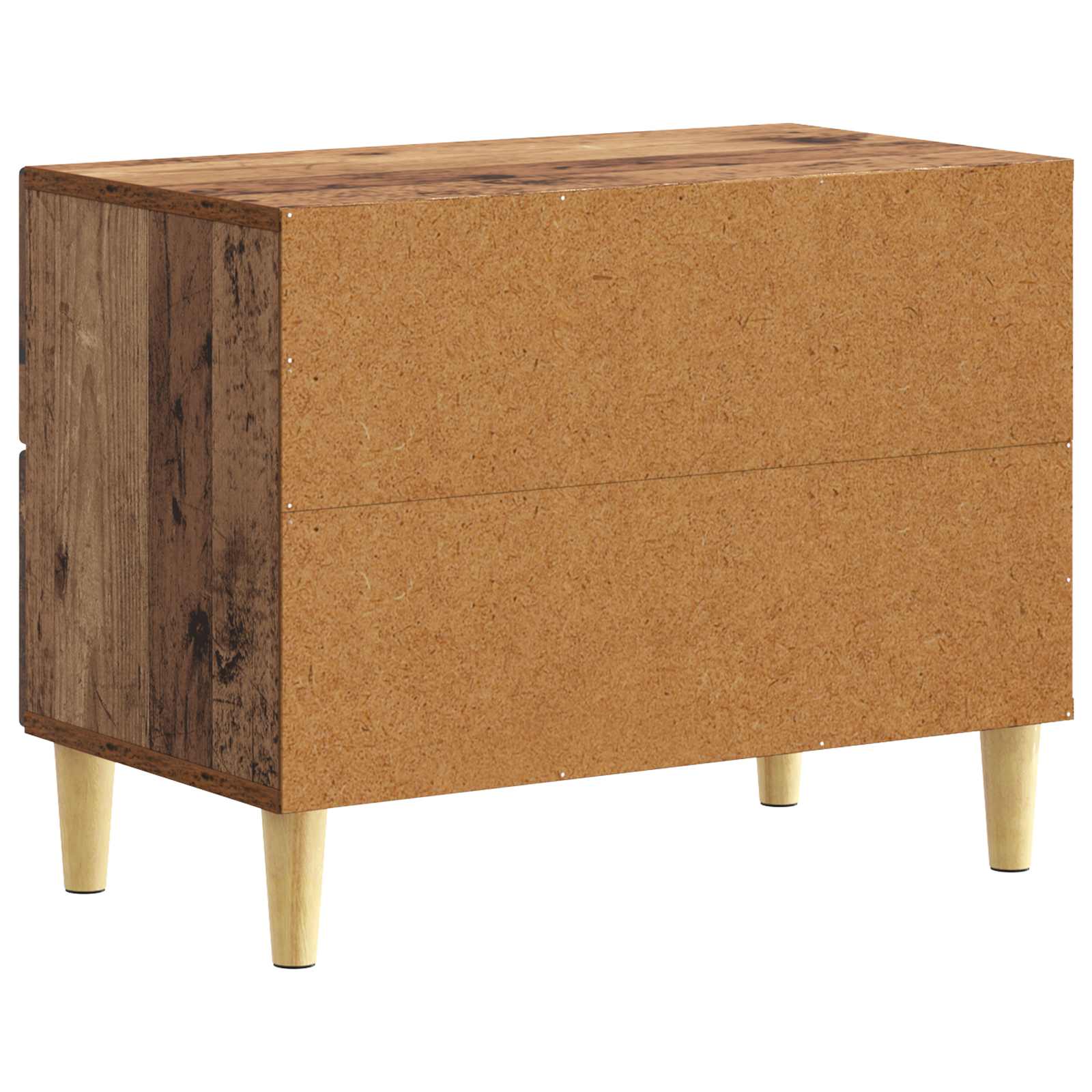 Table de chevet Bois ancien 62 x 34,5 x 48 cm Bois d'ingénierie - XIOS