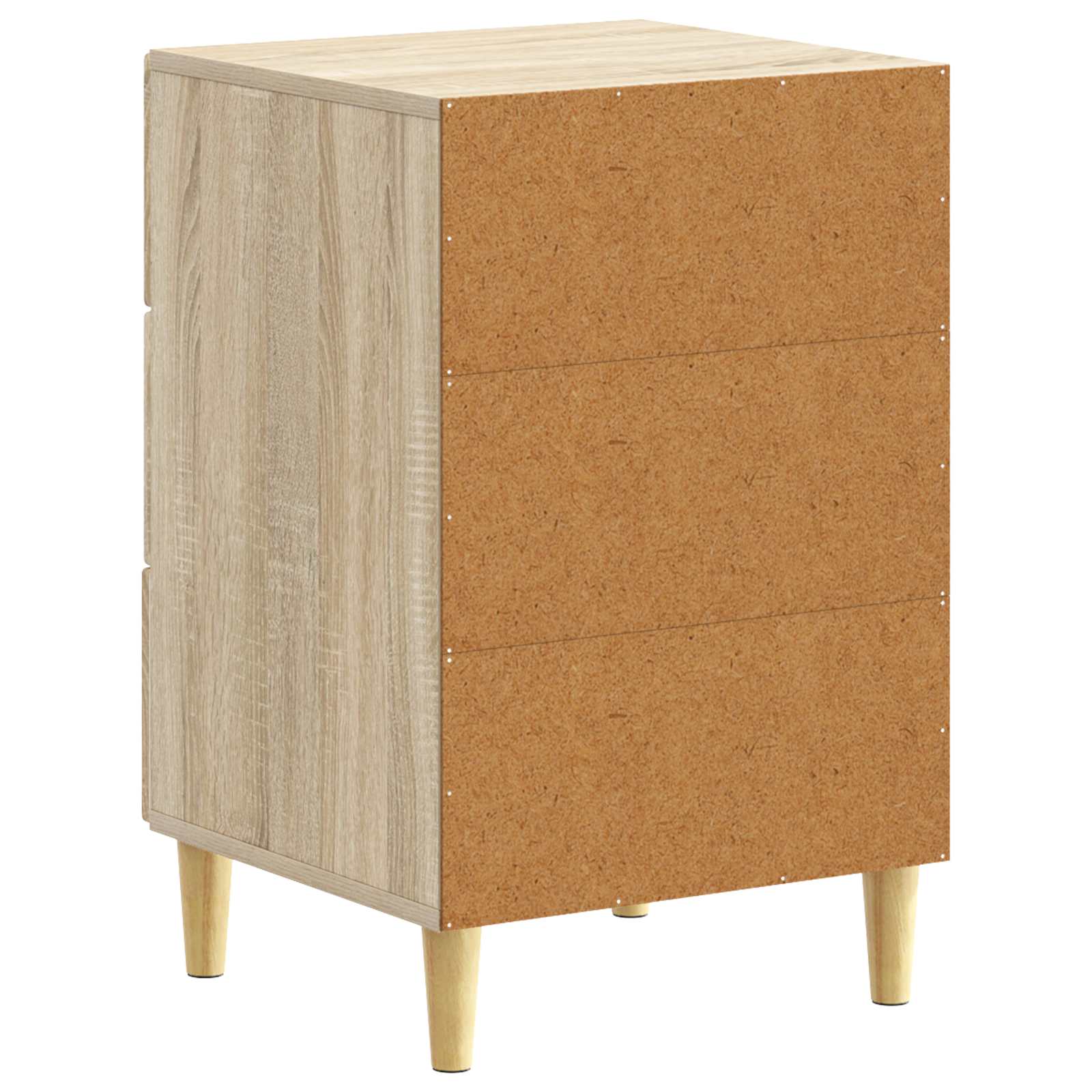 Table de chevet Chêne Sonoma 43 x 39,5 x 66,5 cm - XIOS