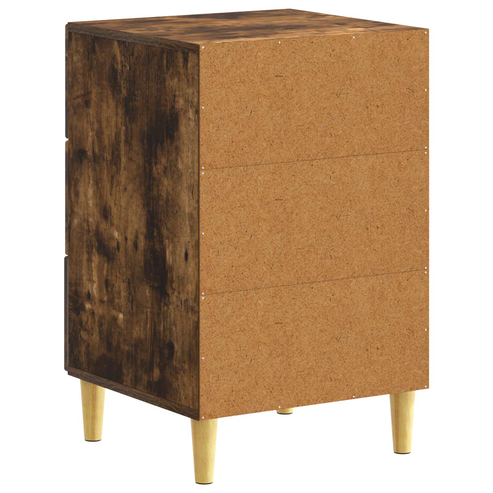 Table de chevet Chêne fumé 43 x 39,5 x 66,5 cm