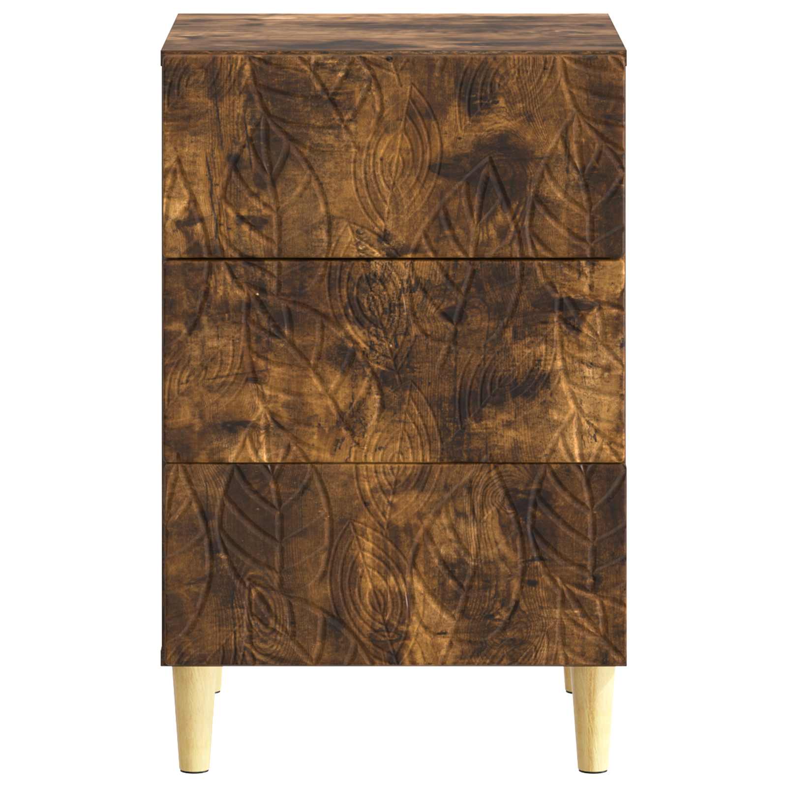 Table de chevet Chêne fumé 43 x 39,5 x 66,5 cm