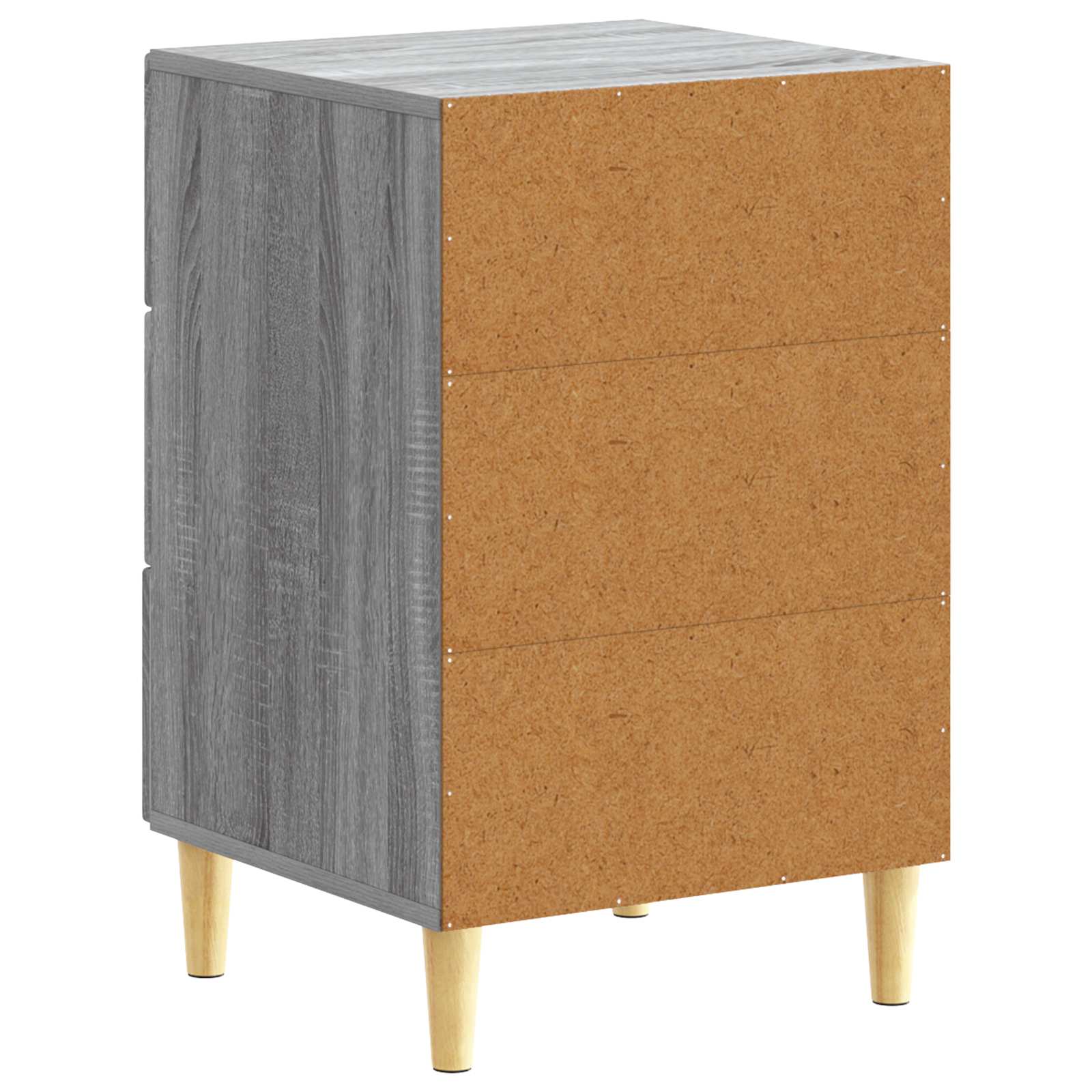 Table de chevet Sonoma gris 43 x 39,5 x 66,5 cm - XIOS