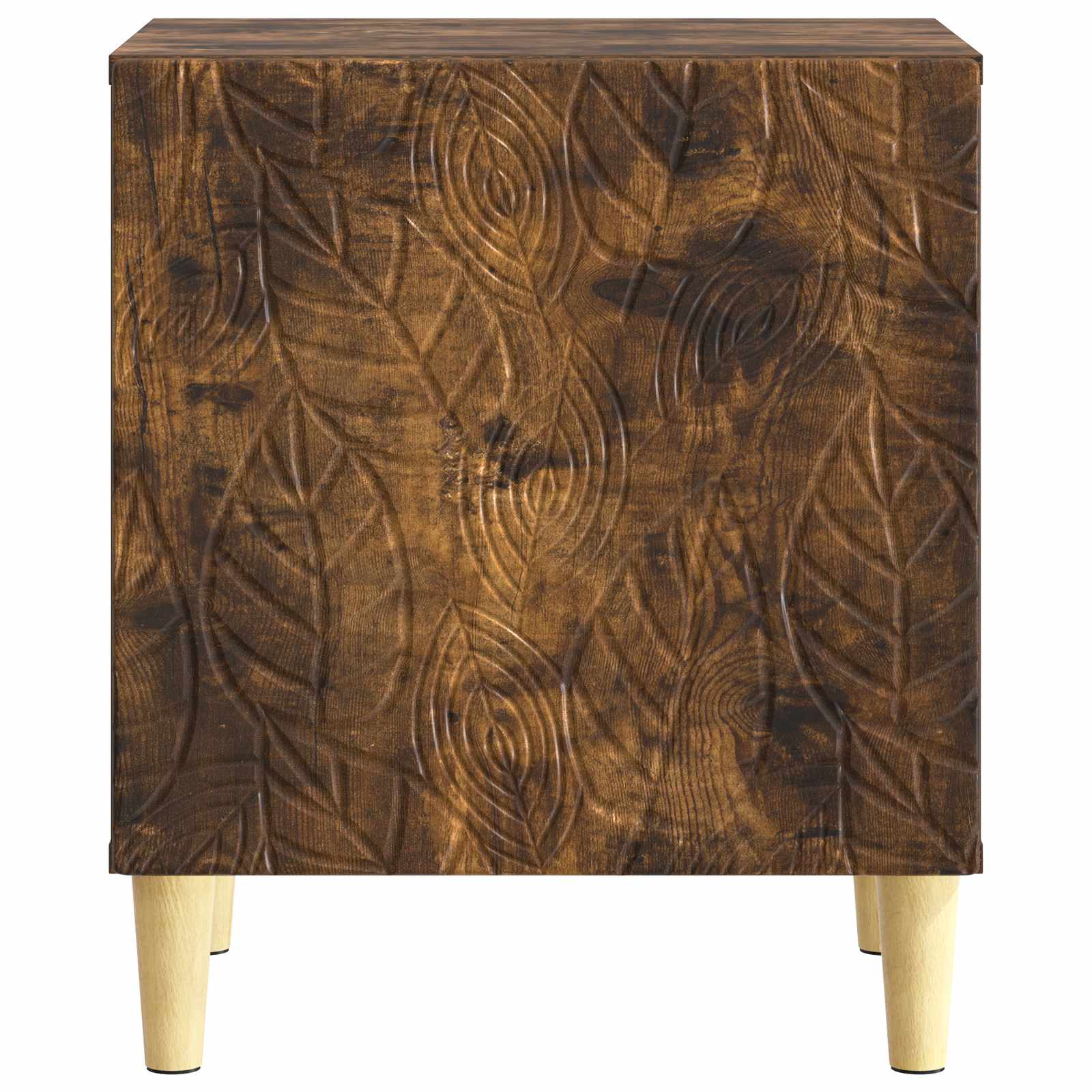 Table de chevet Chêne fumé 43 x 34,5 x 50 cm Bois d'ingénierie - XIOS