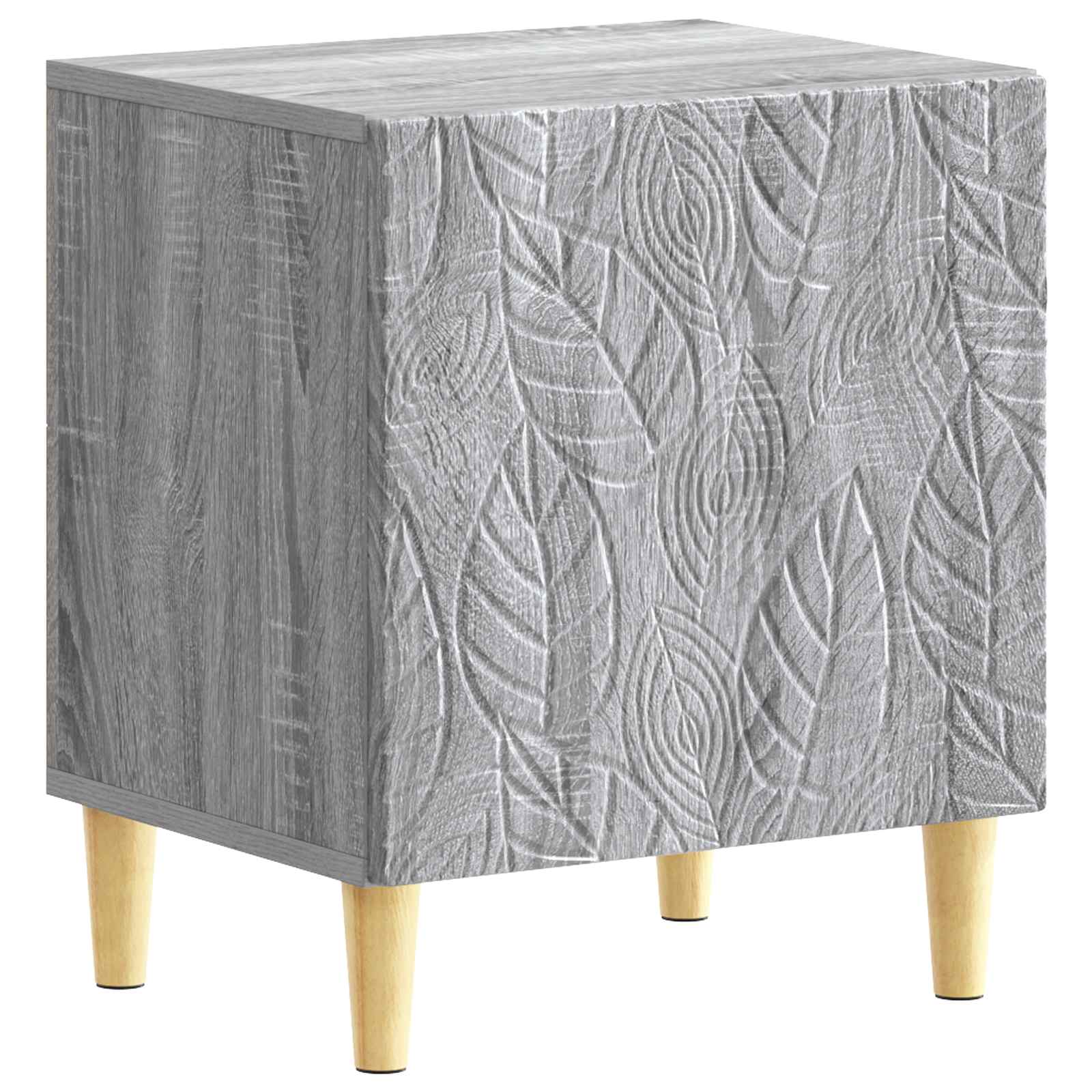 Table de chevet 2 pcs Sonoma gris 43 x 34,5 x 50 cm - XIOS