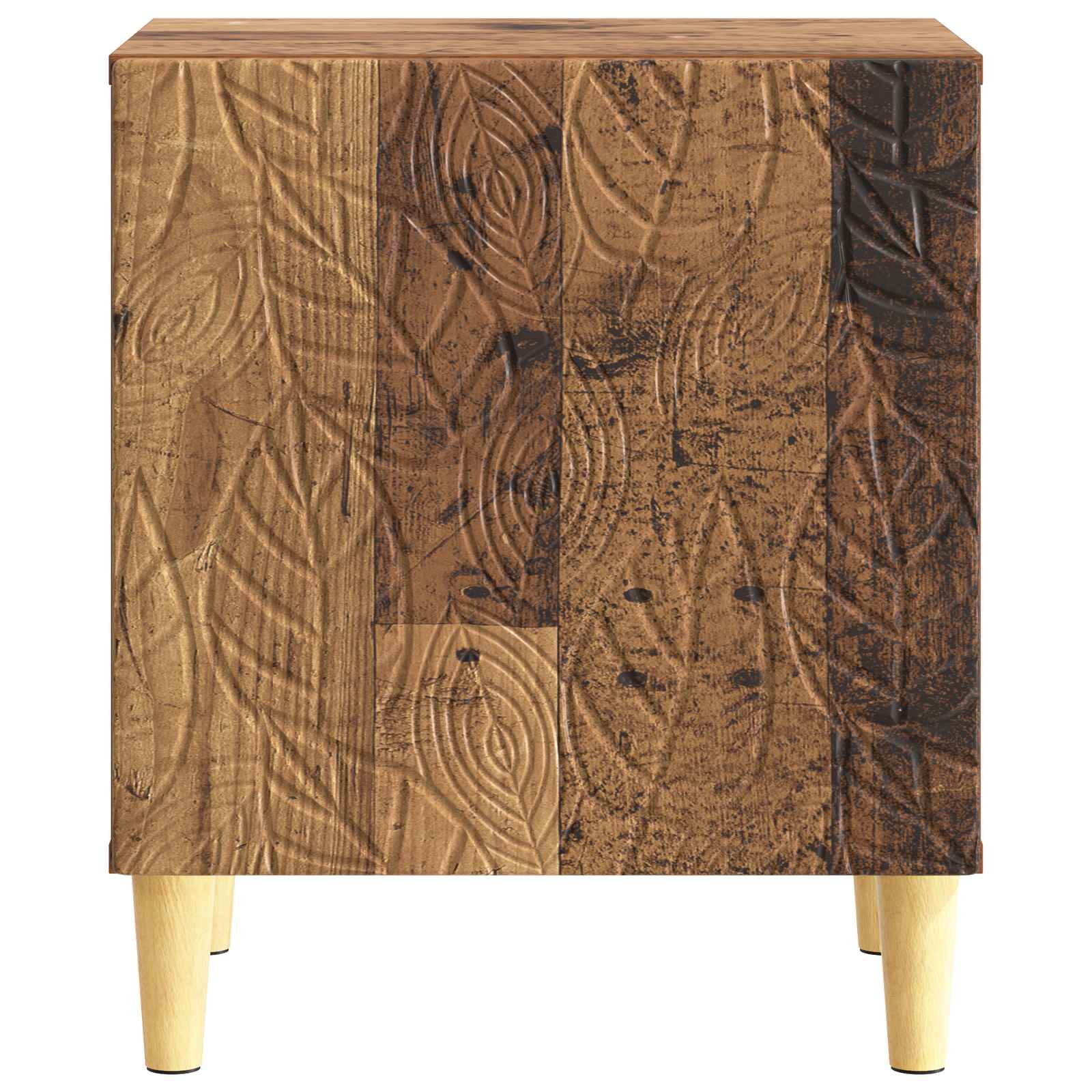 Table de chevet 2 pcs Bois ancien 43 x 34,5 x 50 cm - XIOS