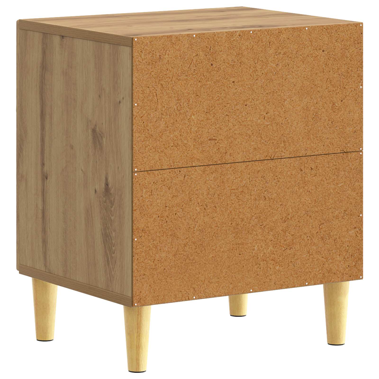 Table de chevet Chêne artisanal 43 x 34,5 x 50 cm - XIOS