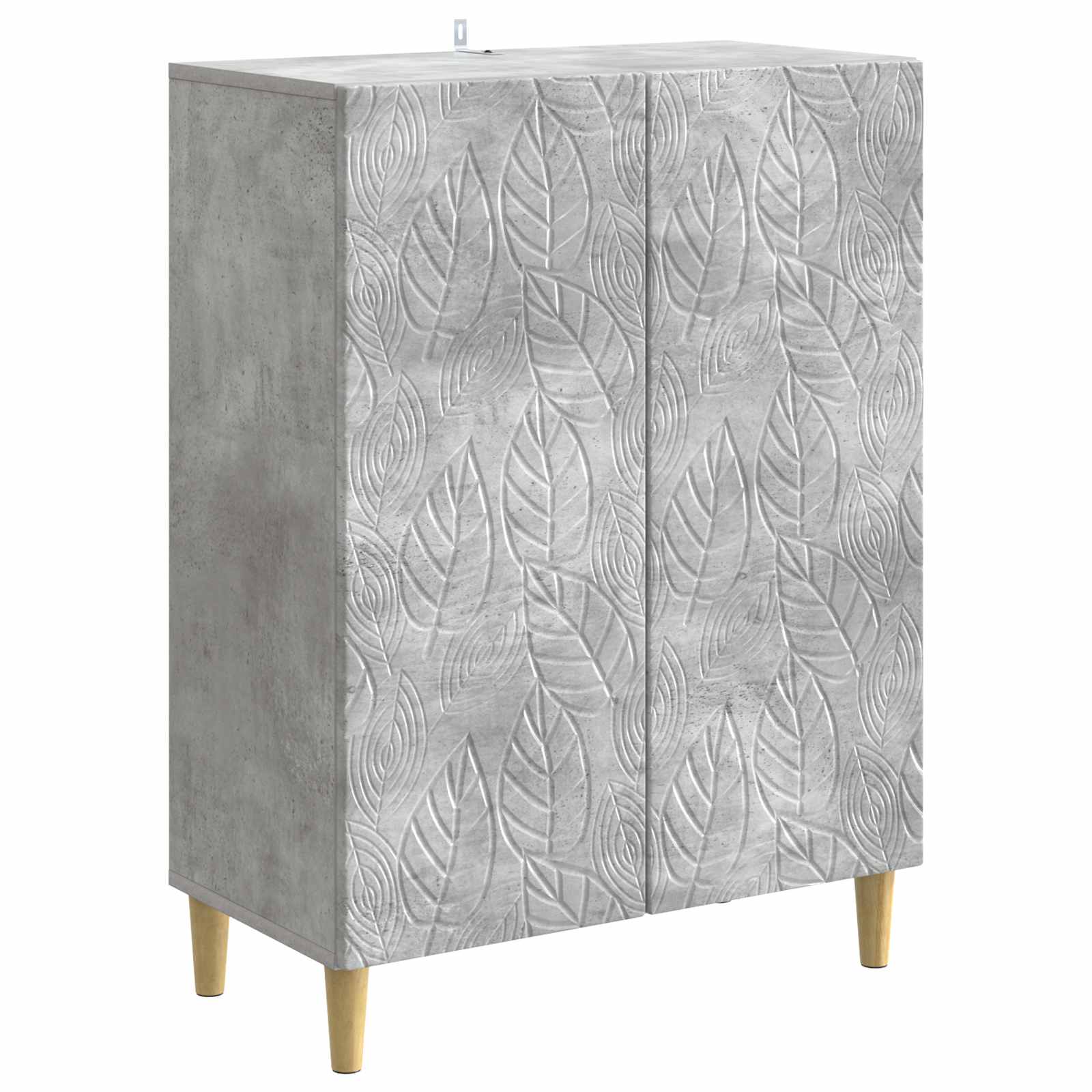 Buffet Gris béton 66 x 34,5 x 90 cm Bois d'ingénierie - XIOS