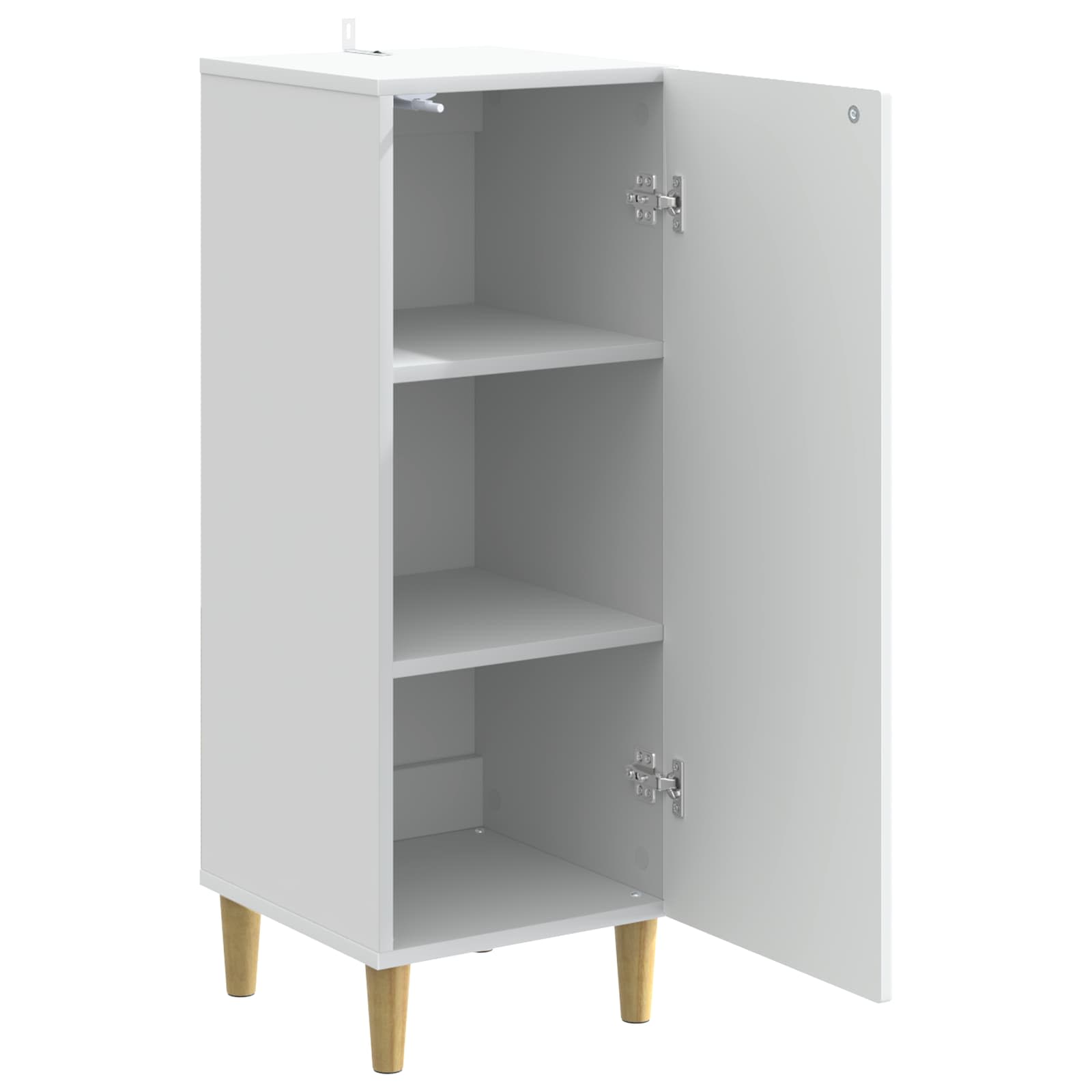 Buffet Blanc 33 x 34,5 x 90 cm Bois d'ingénierie - XIOS