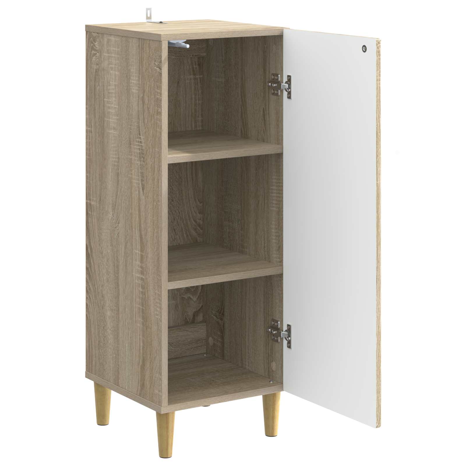 Buffet Chêne Sonoma 33 x 34,5 x 90 cm Bois d'ingénierie - XIOS