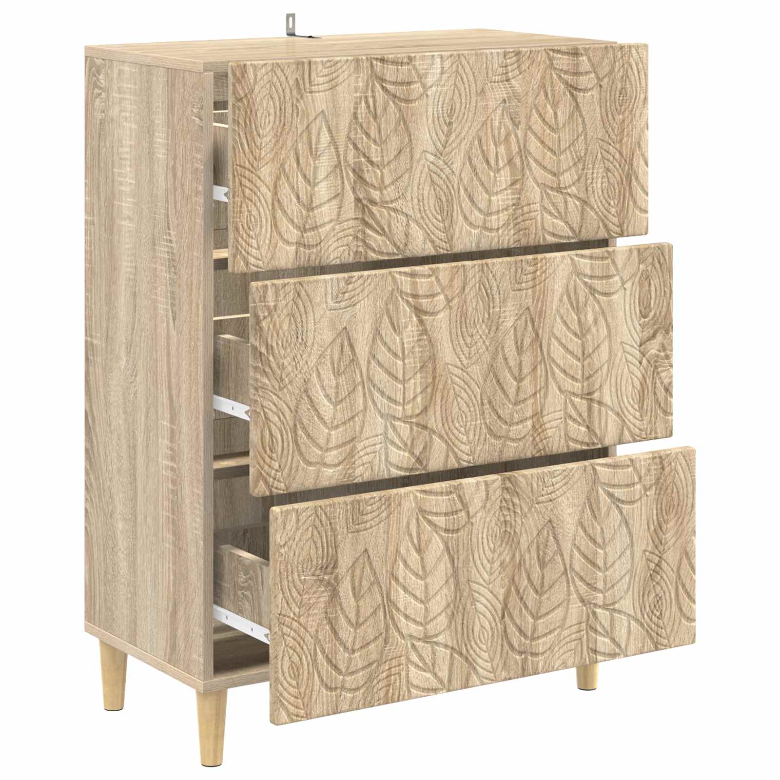 Armoire à tiroirs Chêne Sonoma 66 x 34,5 x 90 cm - XIOS