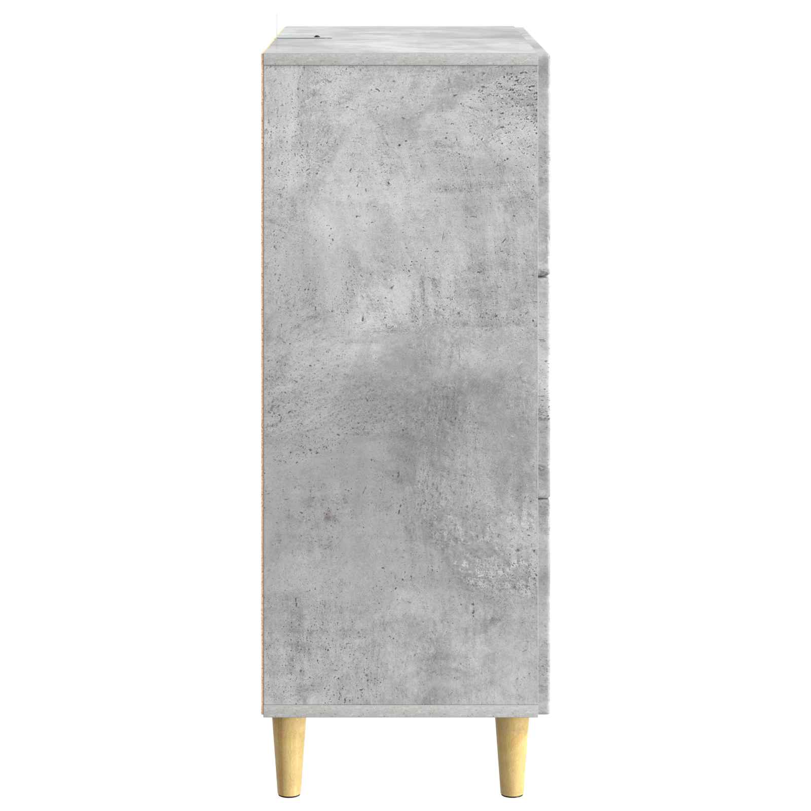 Armoire à tiroirs Gris béton 66 x 34,5 x 90 cm