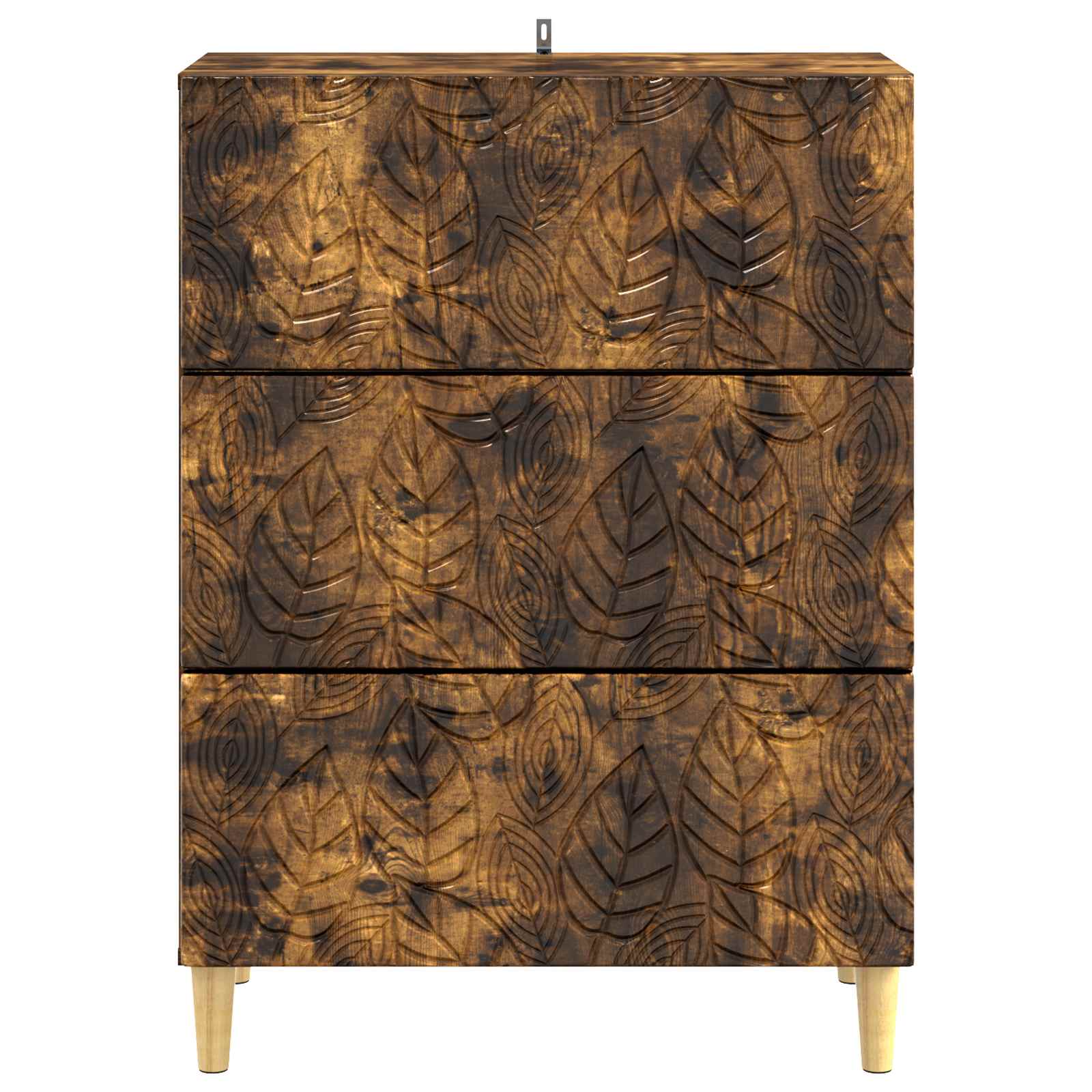 Armoire à tiroirs Chêne fumé 66 x 34,5 x 90 cm - XIOS