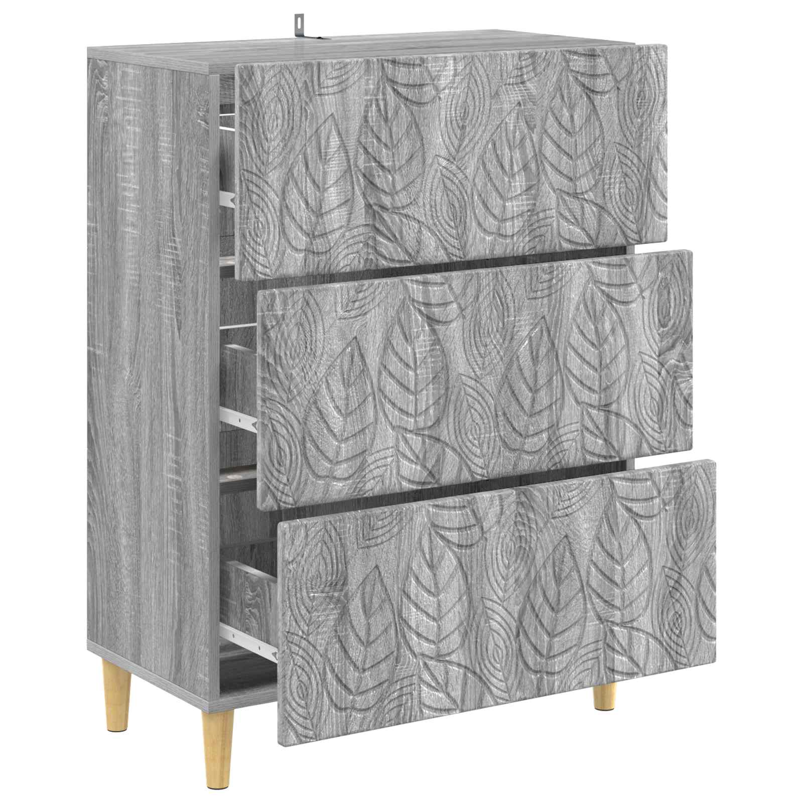 Armoire à tiroirs Sonoma gris 66 x 34,5 x 90 cm - XIOS