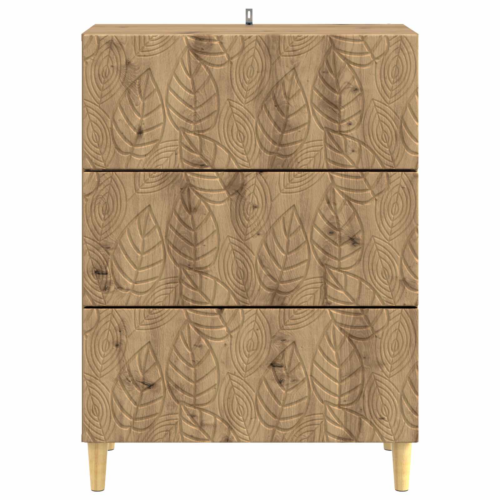 Armoire à tiroirs Chêne artisanal 66 x 34,5 x 90 cm - XIOS