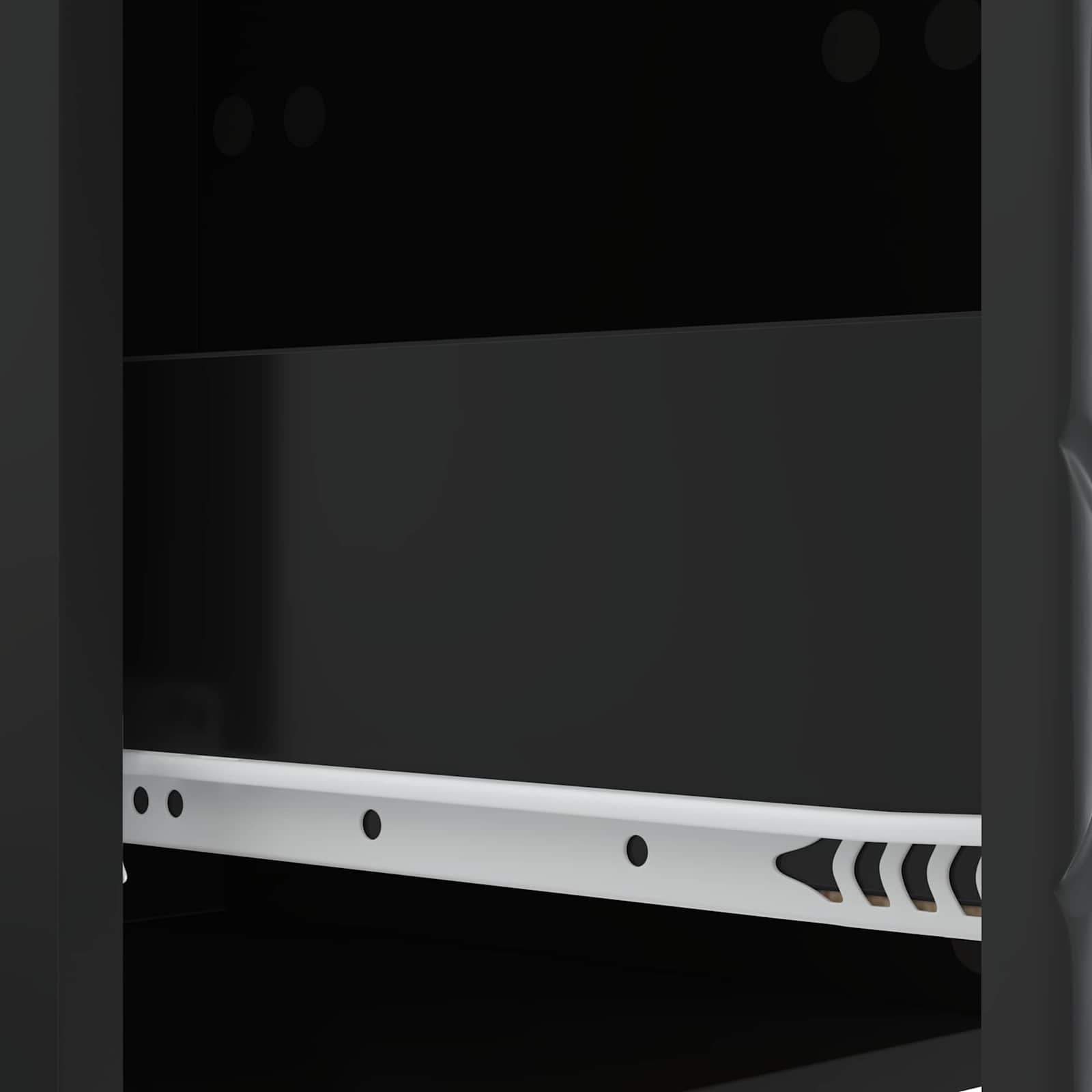 Armoire à tiroirs Noir 33 x 34,5 x 90 cm Bois d'ingénierie - XIOS