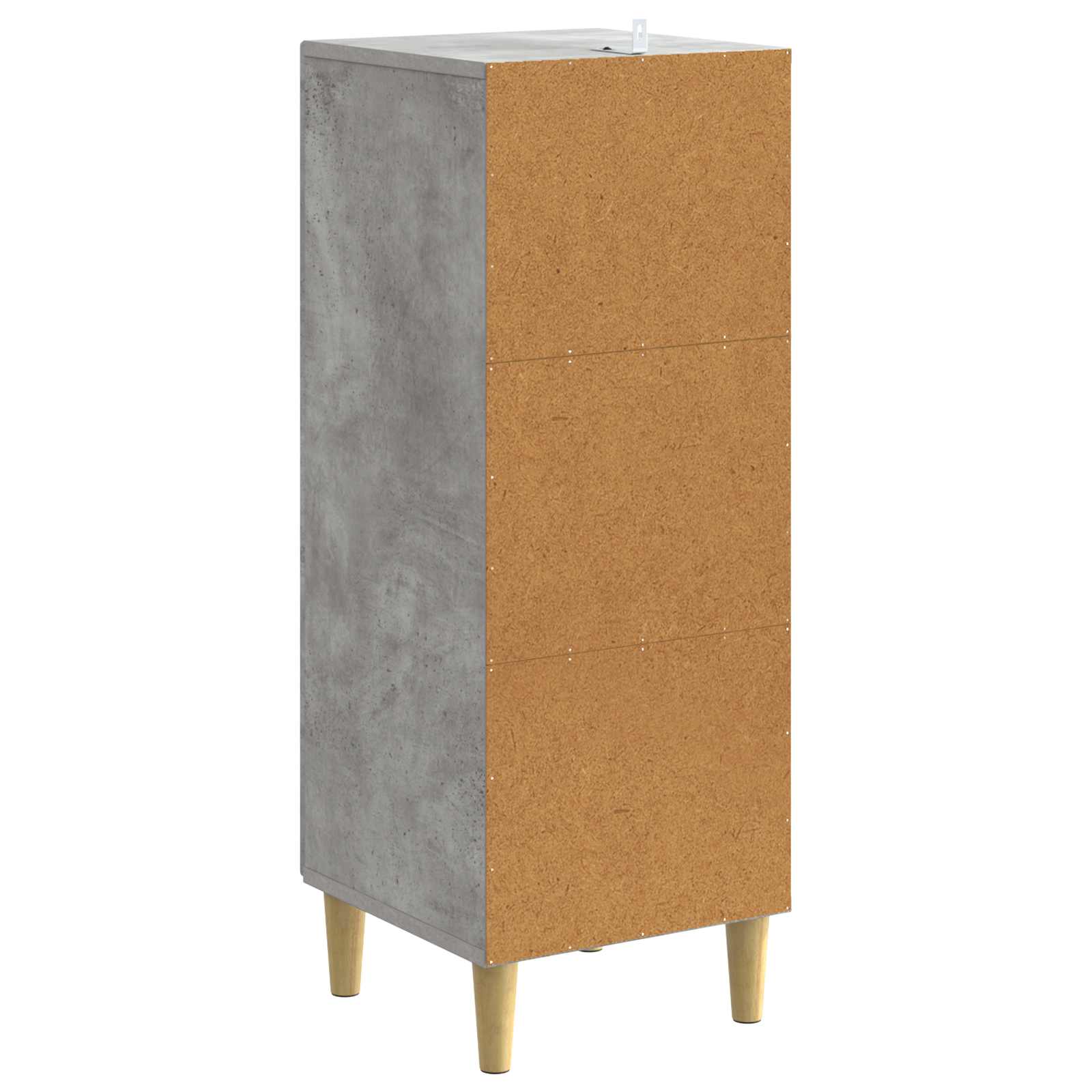 Armoire à tiroirs Gris béton 33 x 34,5 x 90 cm - XIOS