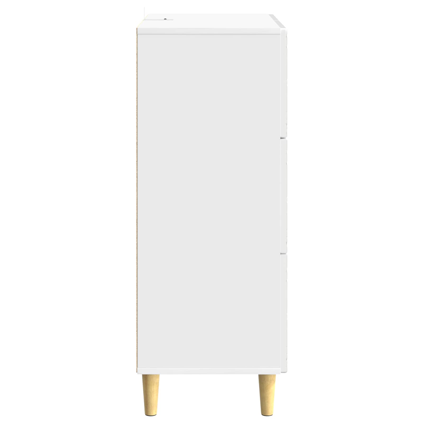 Armoire à tiroirs Blanc brillant 33 x 34,5 x 90 cm - XIOS
