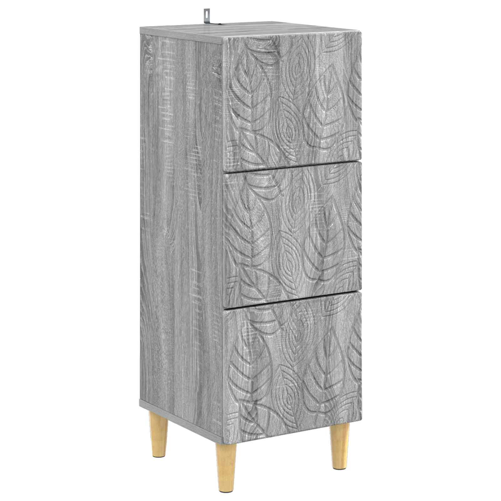 Armoire à tiroirs Sonoma gris 33 x 34,5 x 90 cm - XIOS