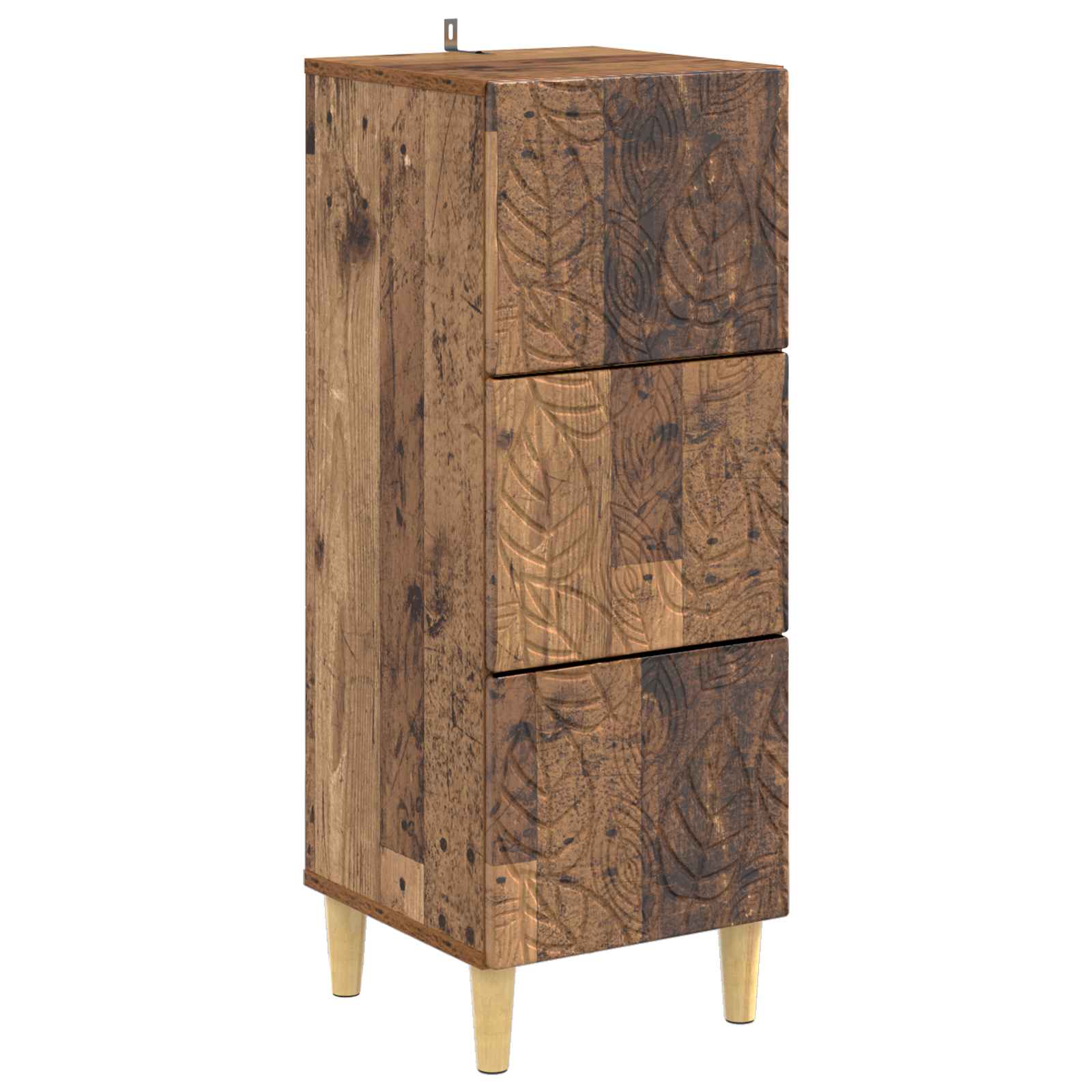 Armoire à tiroirs Bois ancien 33 x 34,5 x 90 cm - XIOS