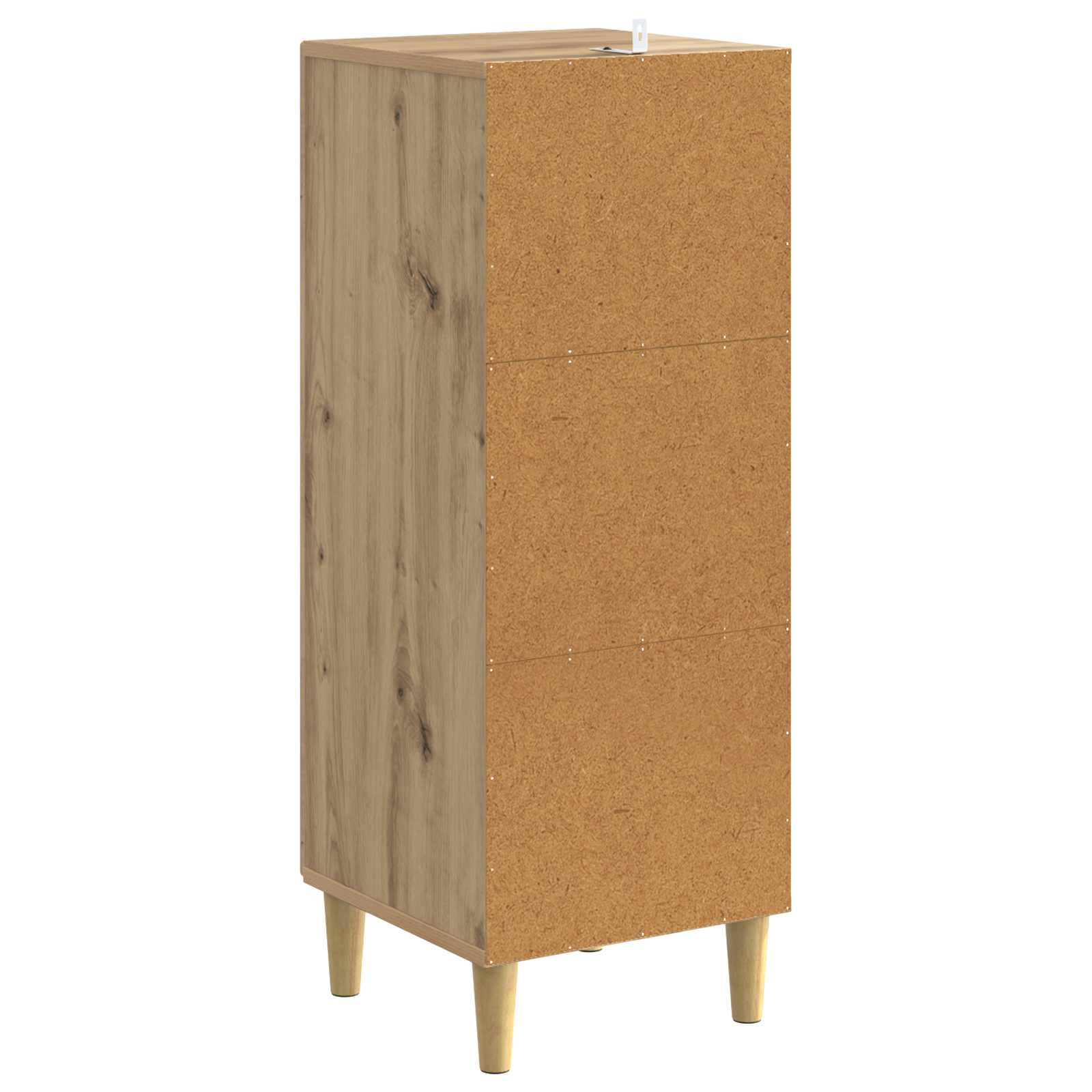 Armoire à tiroirs Chêne artisanal 33 x 34,5 x 90 cm - XIOS