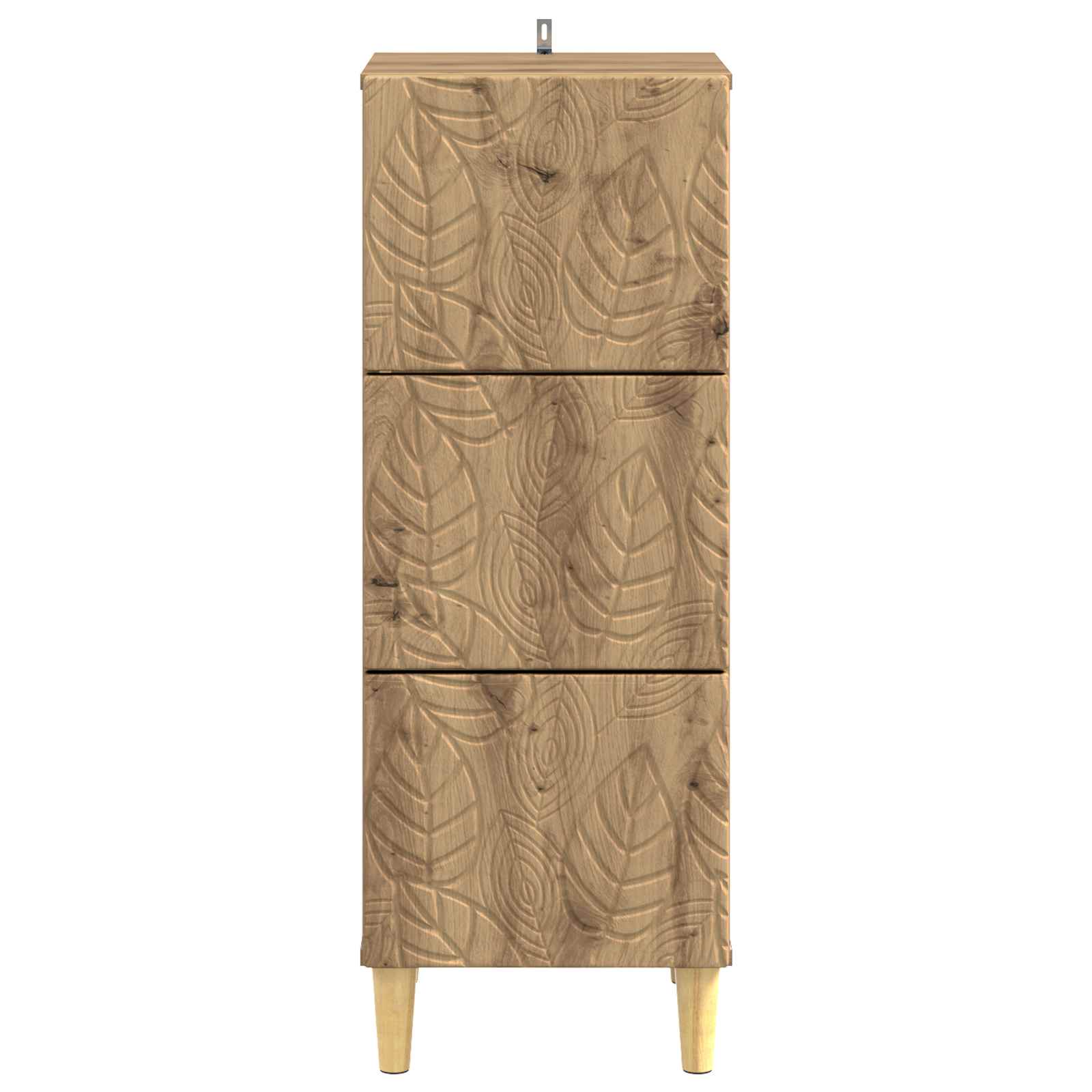Armoire à tiroirs Chêne artisanal 33 x 34,5 x 90 cm - XIOS