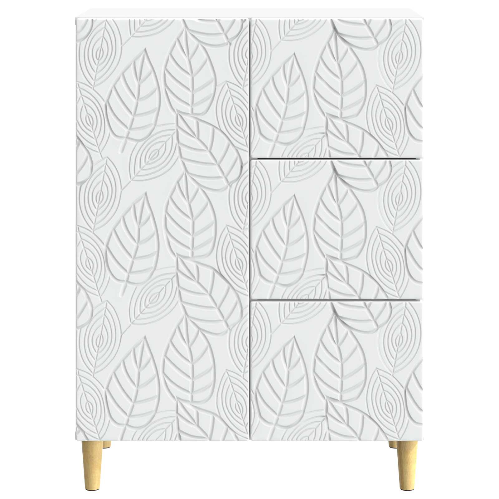 Buffet Blanc 66 x 34,5 x 90 cm Bois d'ingénierie - XIOS