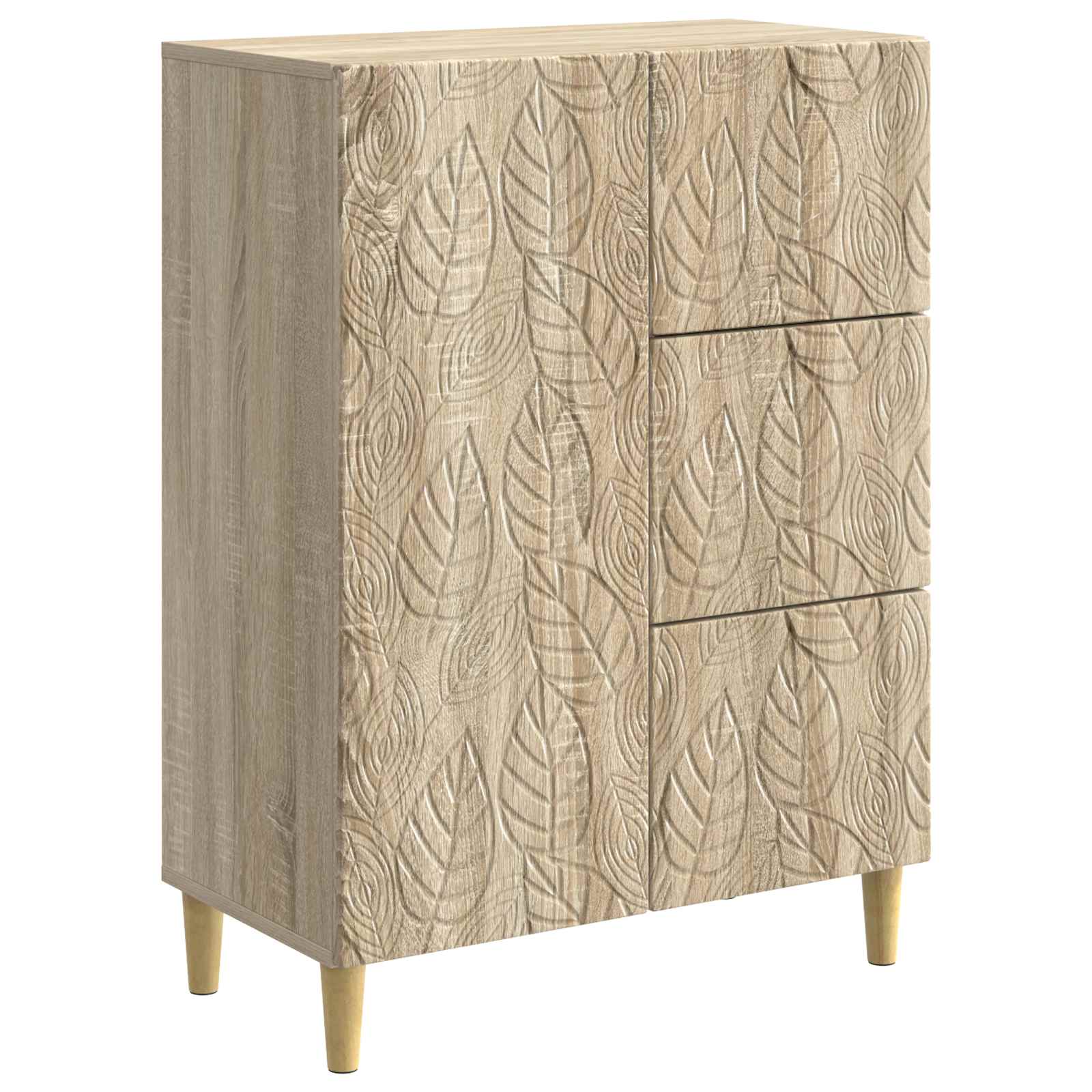 Buffet Chêne Sonoma 66 x 34,5 x 90 cm Bois d'ingénierie - XIOS