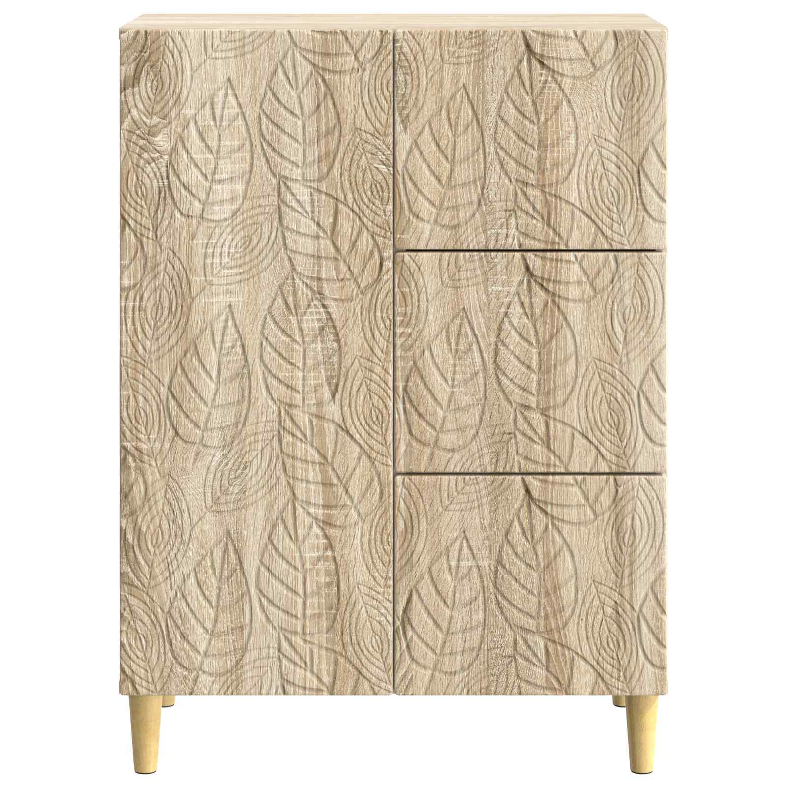 Buffet Chêne Sonoma 66 x 34,5 x 90 cm Bois d'ingénierie - XIOS