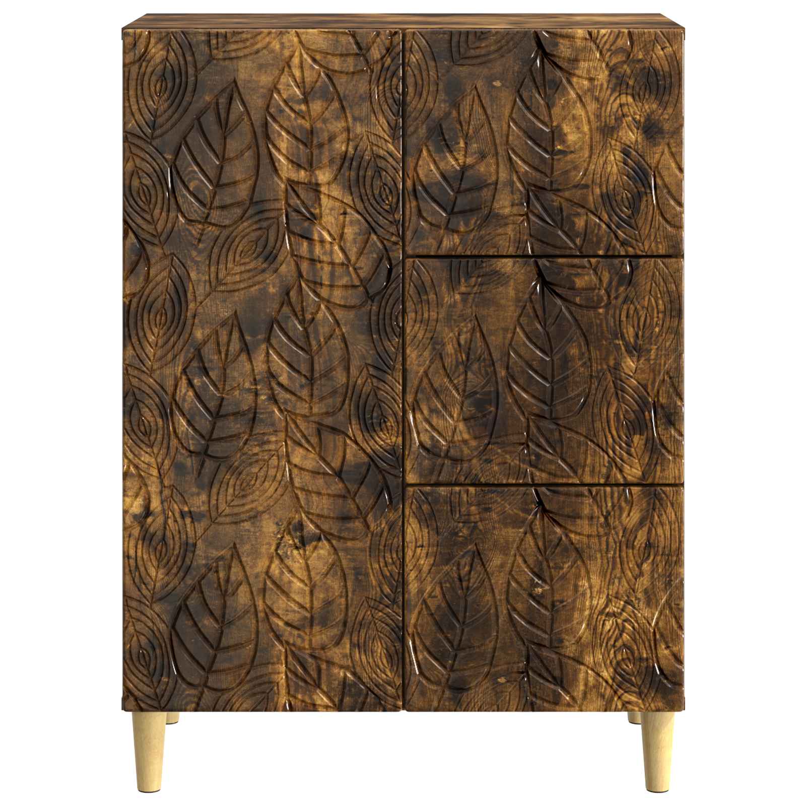 Buffet Chêne fumé 66 x 34,5 x 90 cm Bois d'ingénierie - XIOS
