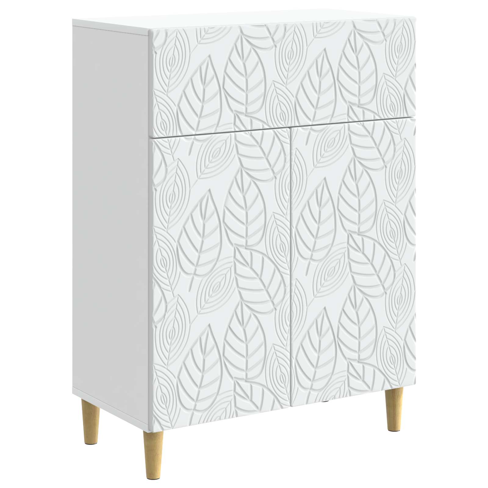 Buffet Blanc 66 x 34,5 x 90 cm Bois d'ingénierie - XIOS