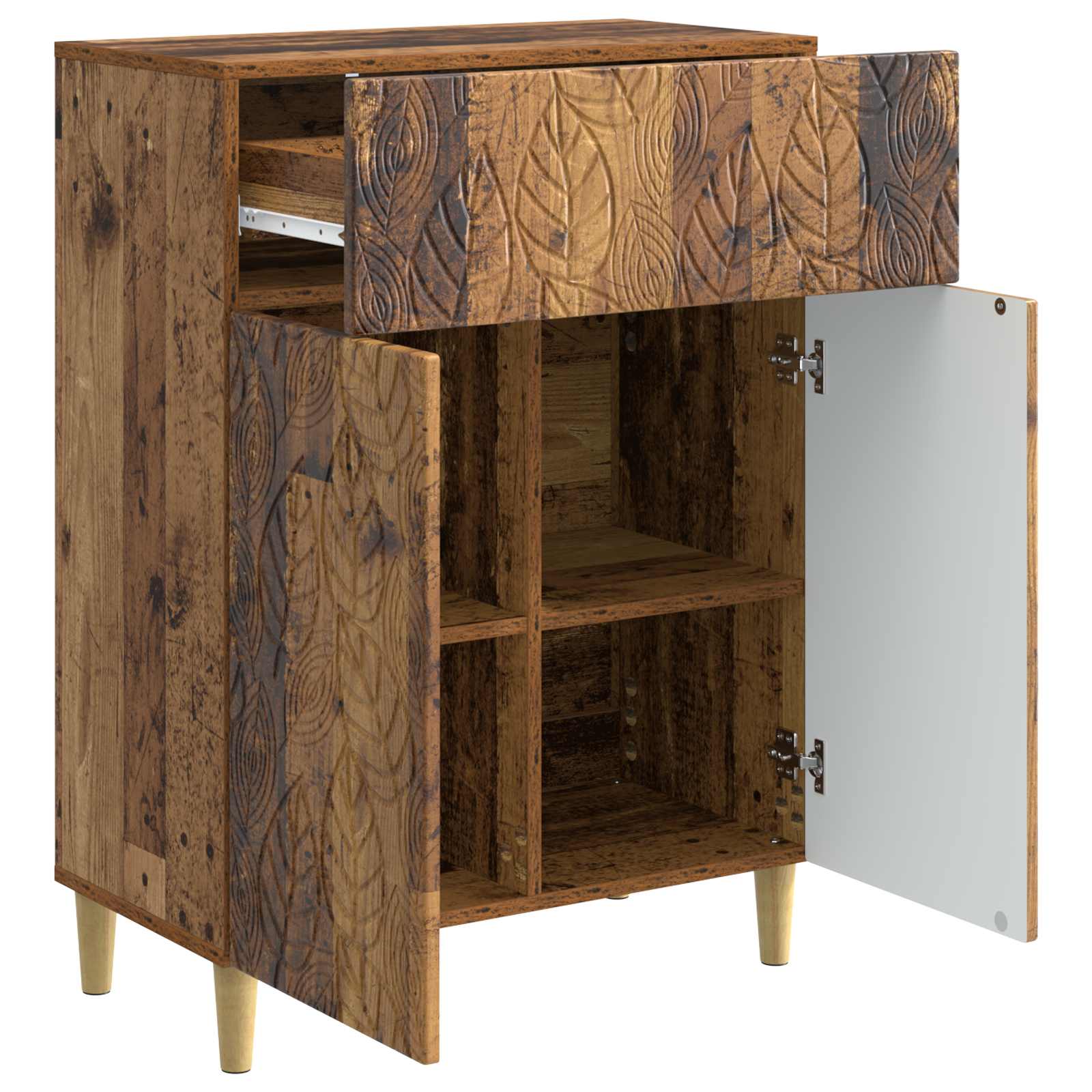 Buffet Bois ancien 66 x 34,5 x 90 cm Bois d'ingénierie - XIOS