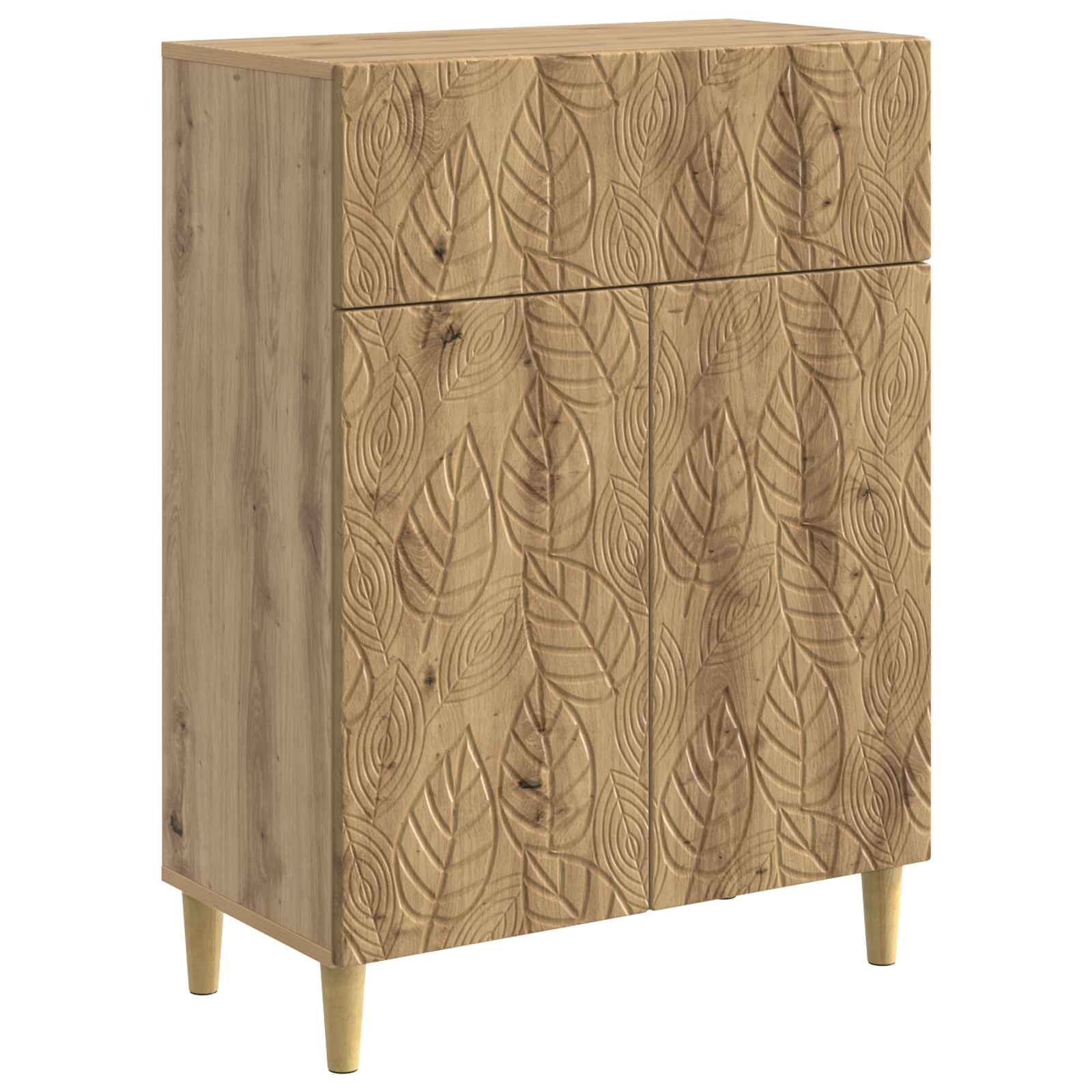 Buffet Chêne artisanal 66 x 34,5 x 90 cm Bois d'ingénierie - XIOS