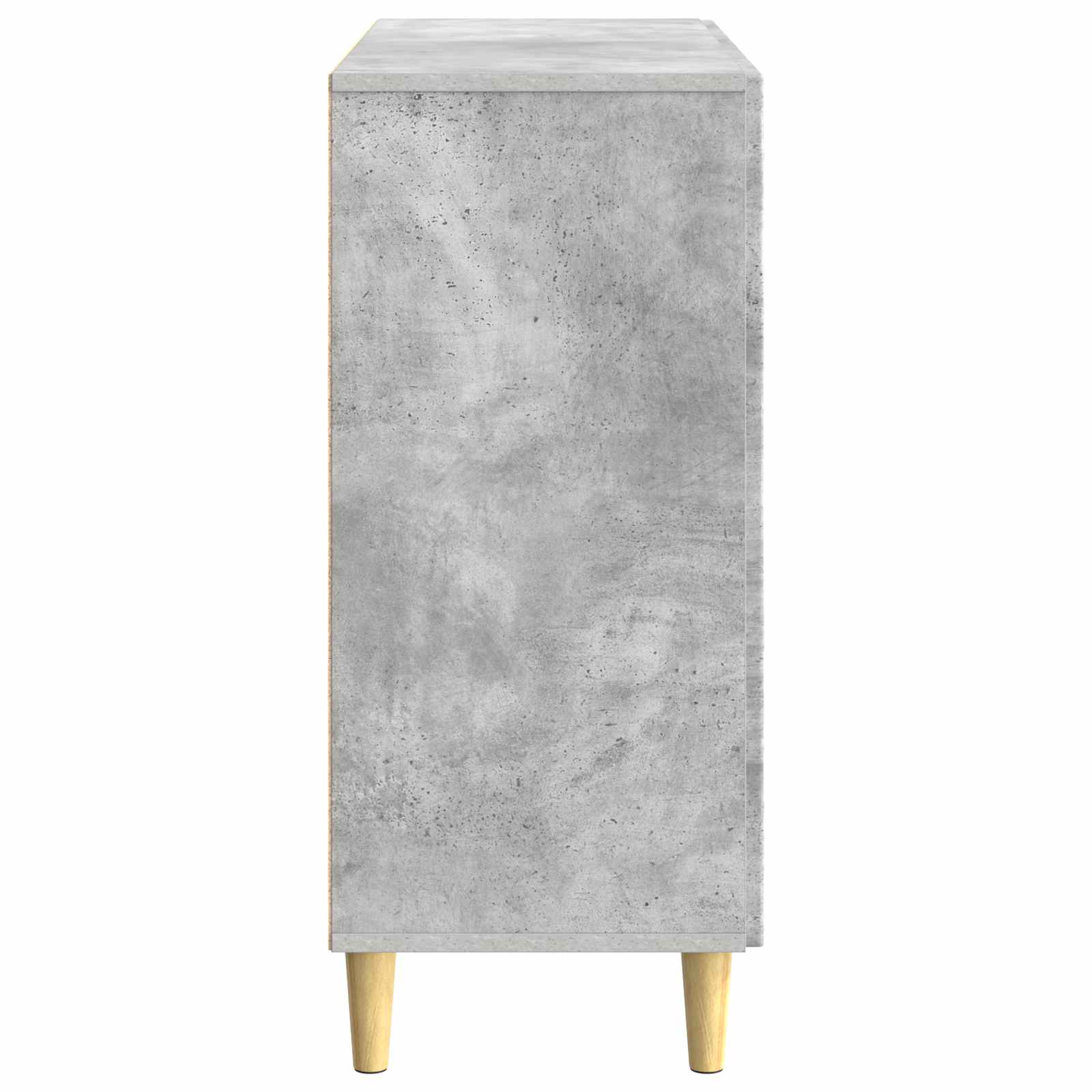 Buffet Gris béton 89 x 34,5 x 80 cm Bois d'ingénierie - XIOS