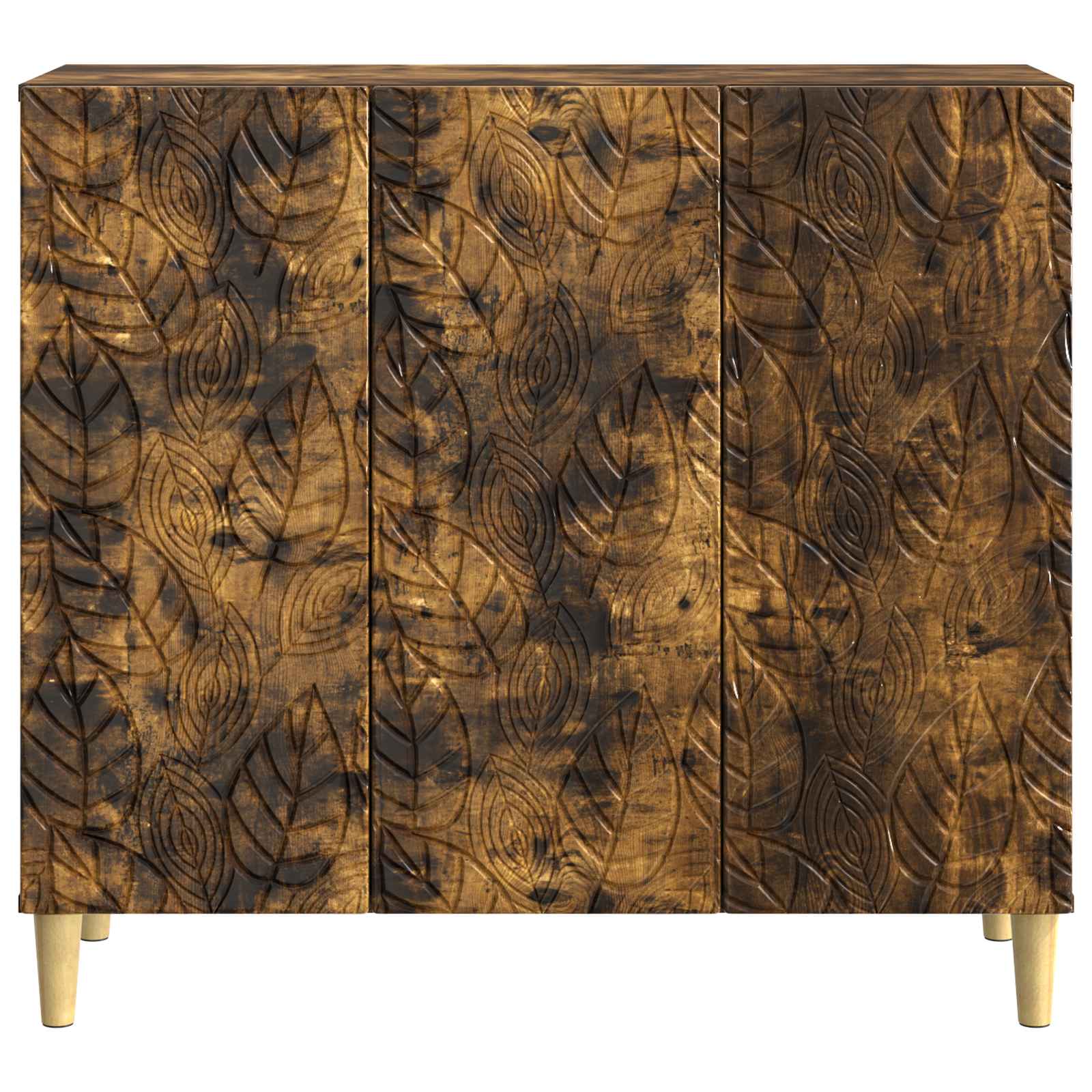 Buffet Chêne fumé 89 x 34,5 x 80 cm Bois d'ingénierie - XIOS