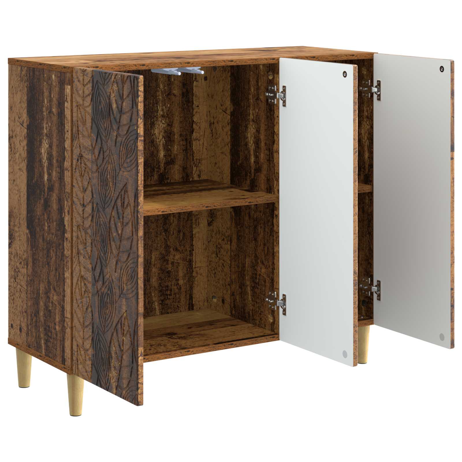 Buffet Bois ancien 89 x 34,5 x 80 cm Bois d'ingénierie - XIOS