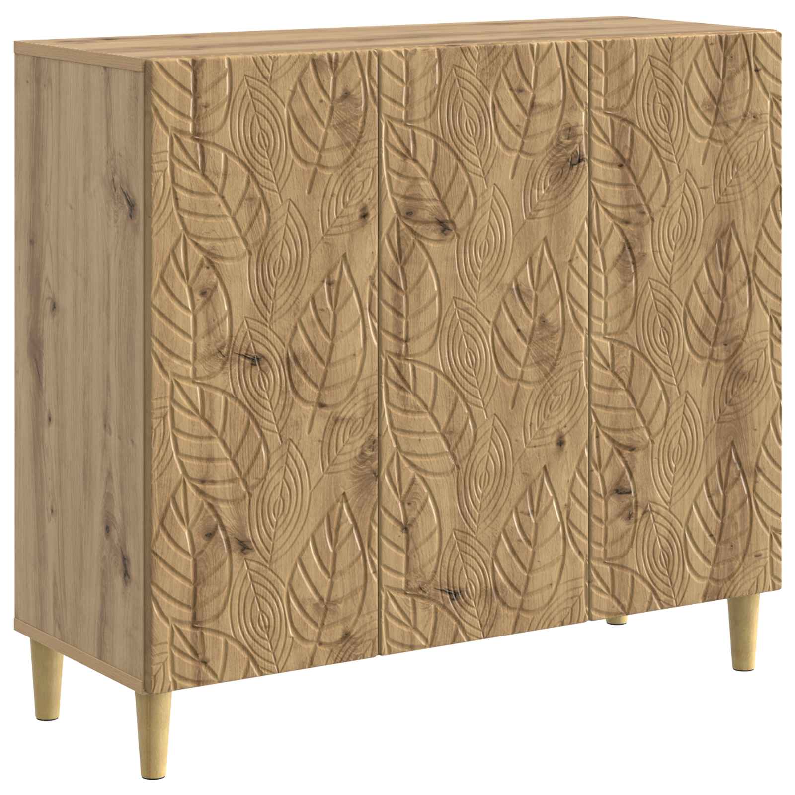 Buffet Chêne artisanal 89 x 34,5 x 80 cm Bois d'ingénierie