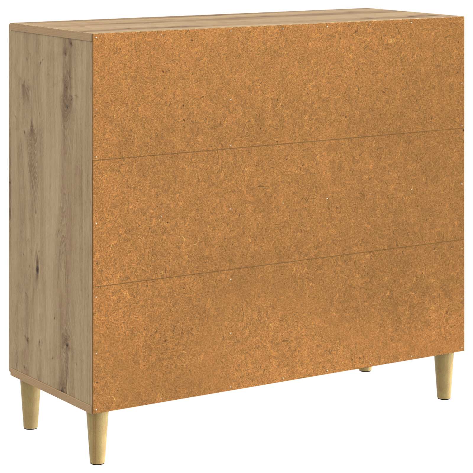Buffet Chêne artisanal 89 x 34,5 x 80 cm Bois d'ingénierie