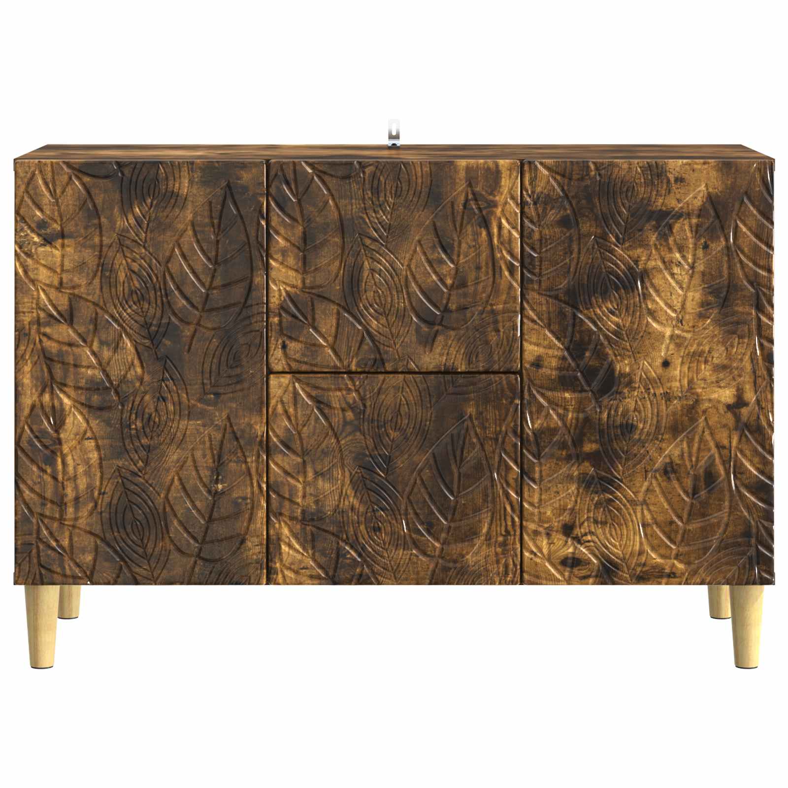 Buffet Chêne fumé 89 x 34,5 x 60 cm Bois d'ingénierie - XIOS