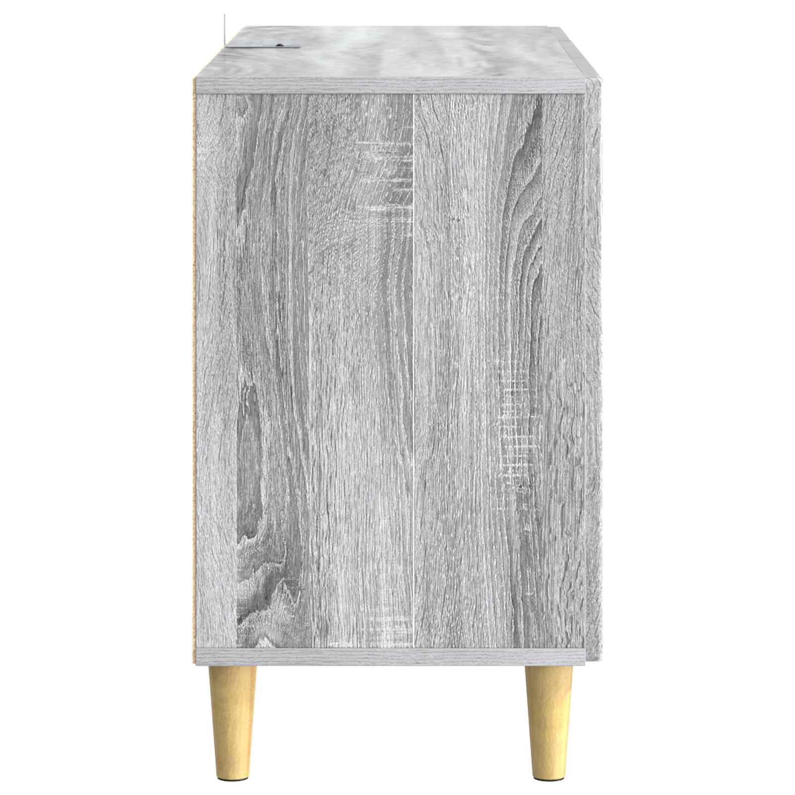 Buffet Sonoma gris 89 x 34,5 x 60 cm Bois d'ingénierie - XIOS