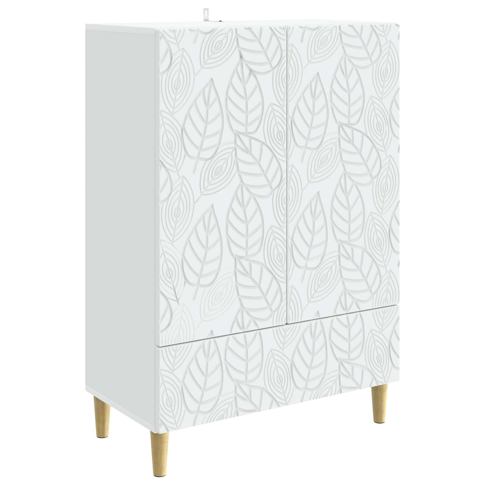 Buffet Blanc 66 x 34,5 x 95 cm Bois d'ingénierie - XIOS